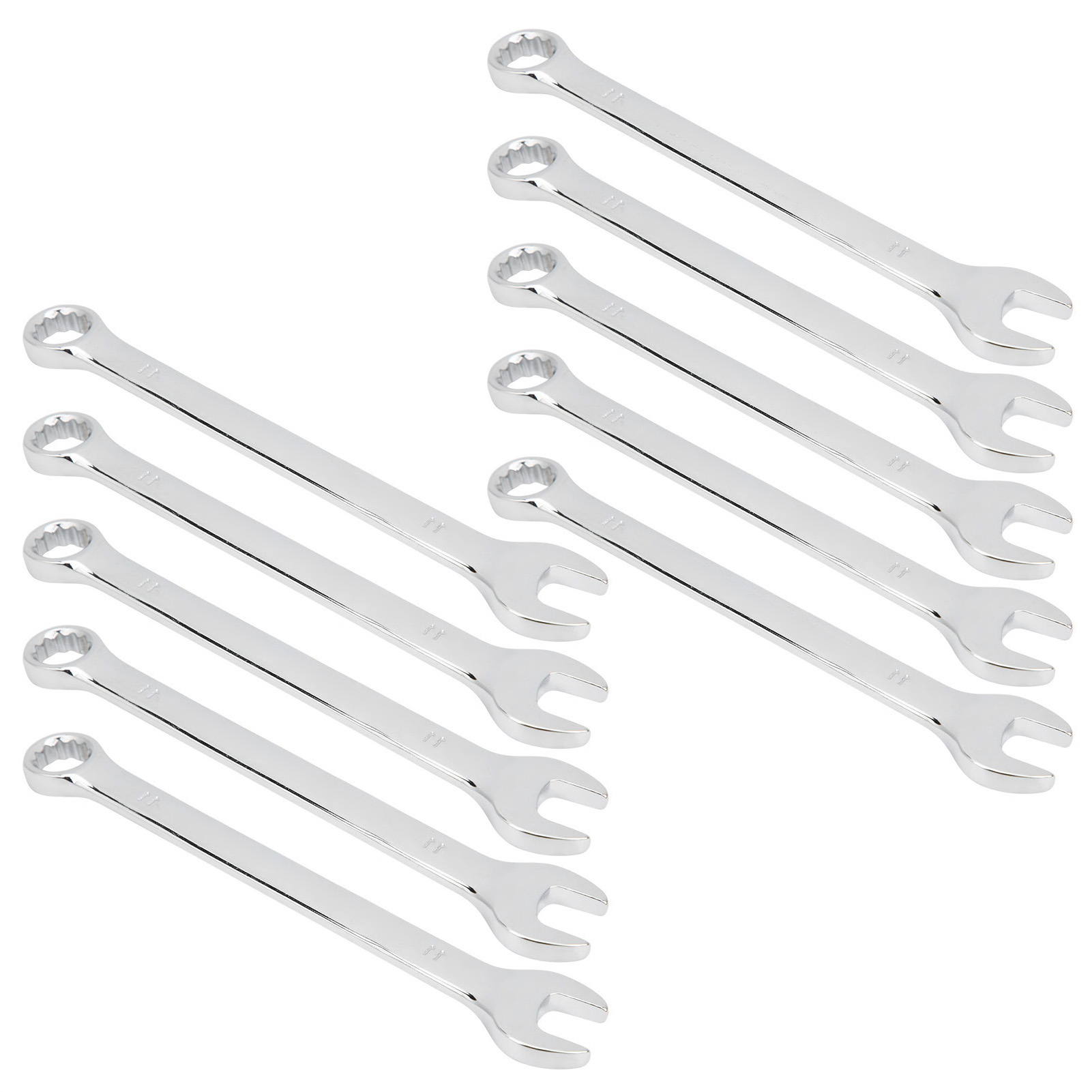 10-teiliges 11-mm-doppelkopf-kombinationsschlüssel-set Reparaturwerkzeug