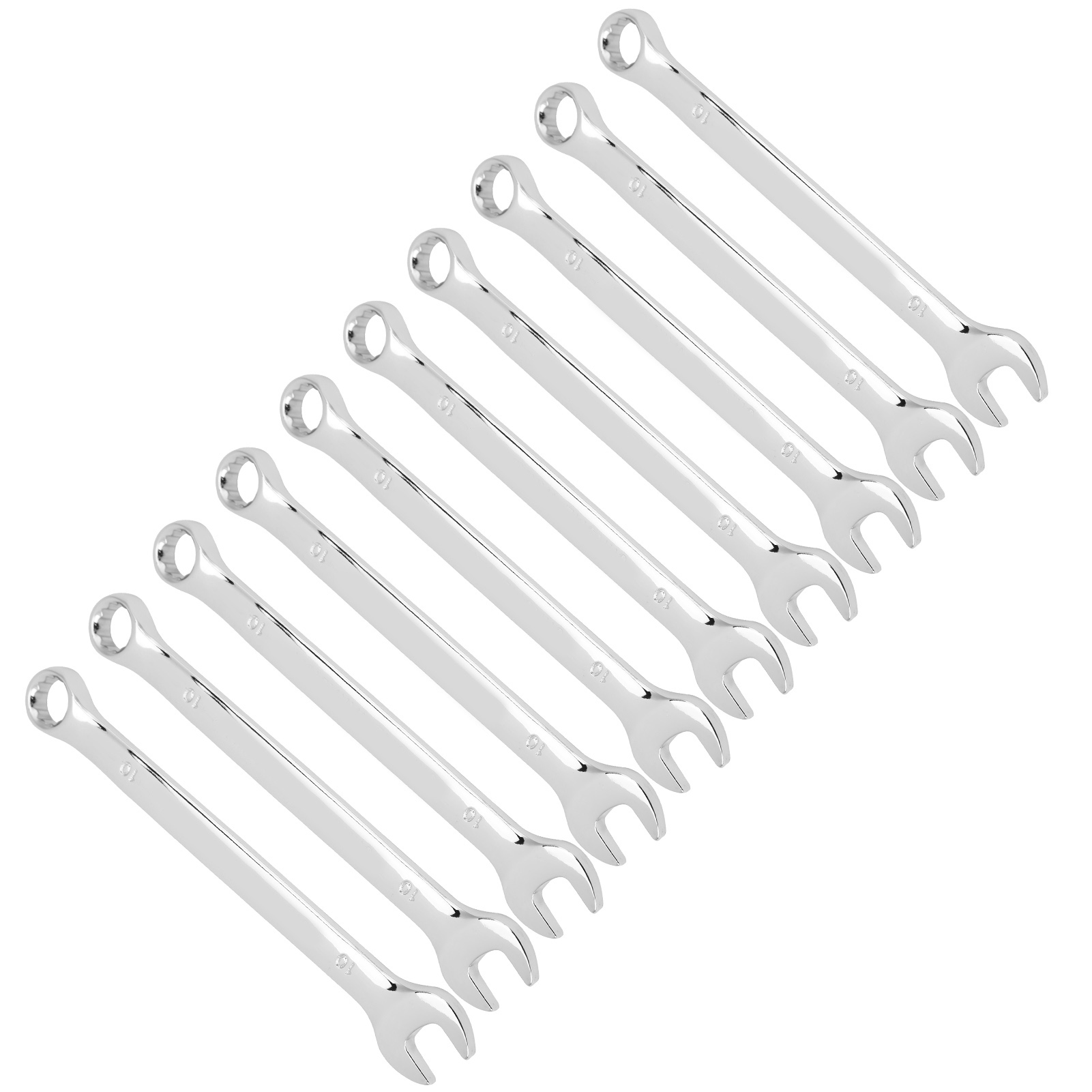 10-teiliger Maulschlüsselsatz, 10 Mm, Ratschenschlüssel, Hand- Und Industriebedarf