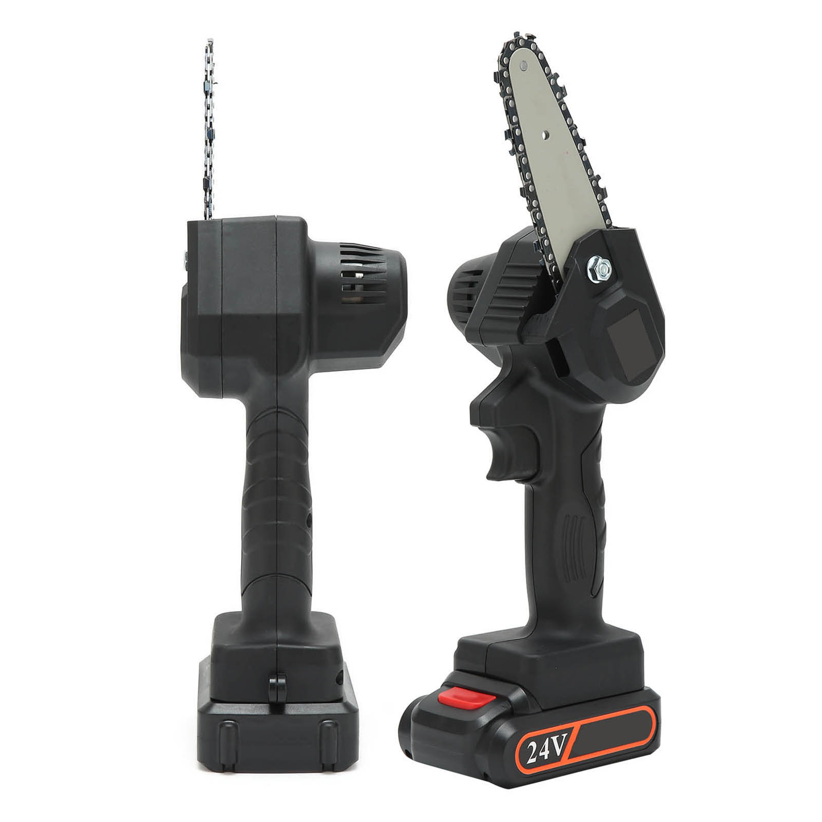 Mini-elektro-gartensäge, Handgeführt, Mit Ladefunktion, F001, Schwarz, Ac110–240 V, Preis Eu