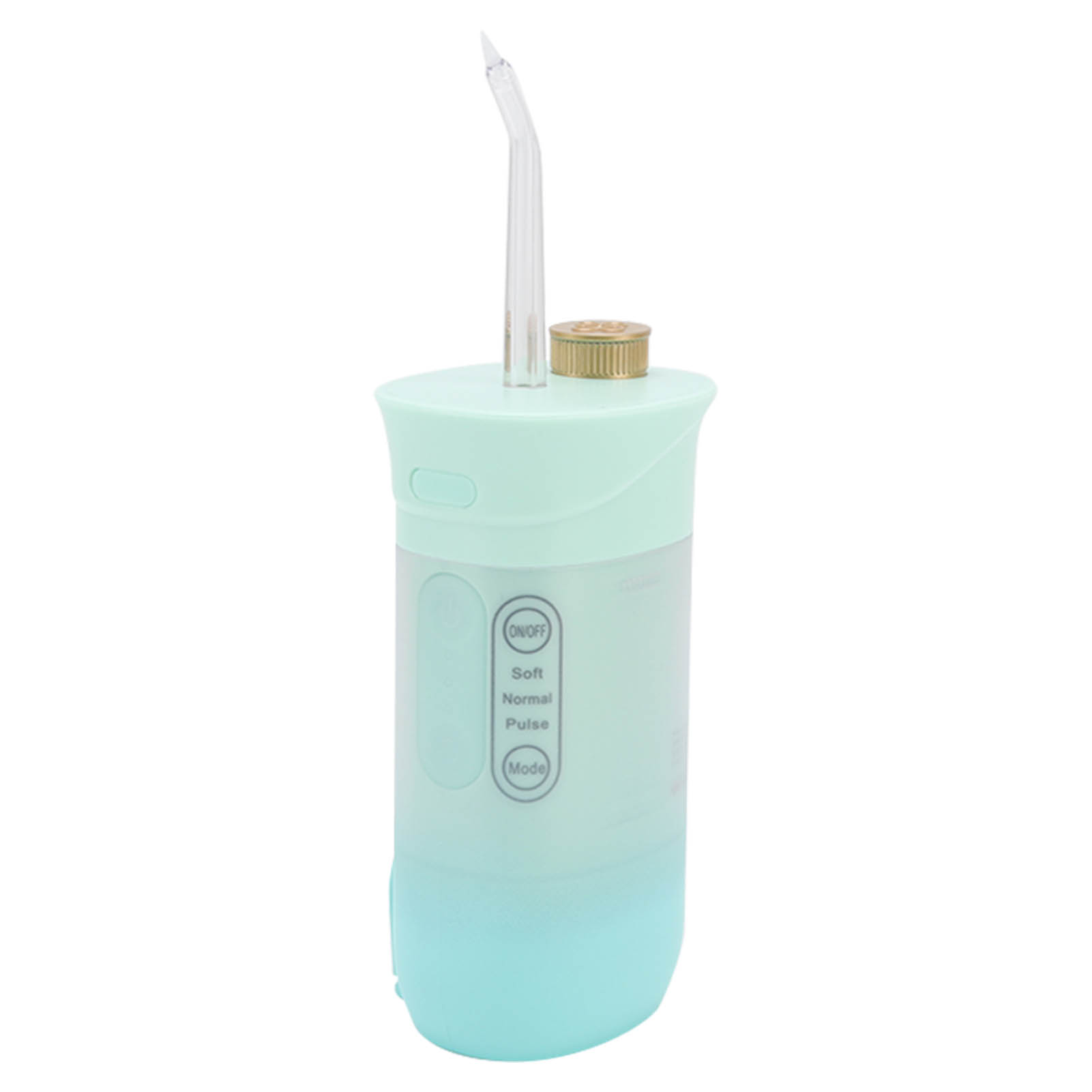 Elektrische Munddusche (220 Ml), 3 Modi, 4 Düsen, Tiefenreinigung, Kariesprophylaxe, Dental Jet Für Zähne Und Zahnfleisch, Grün