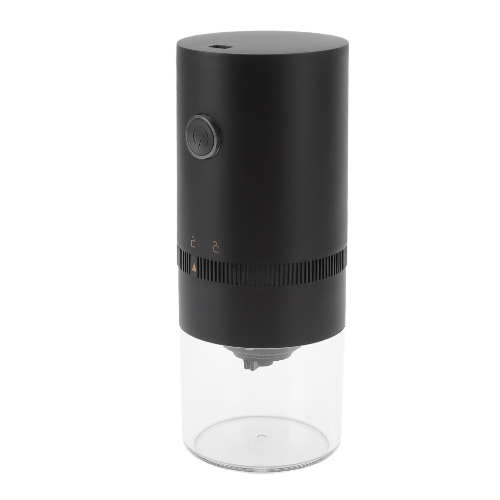 Elektrische Kaffeemühle Mit Usb-anschluss, Schwarz, Einfach Zu Bedienen, Ideal Für Zuhause, Camping Und Reisen (3,7 V, 13 W).