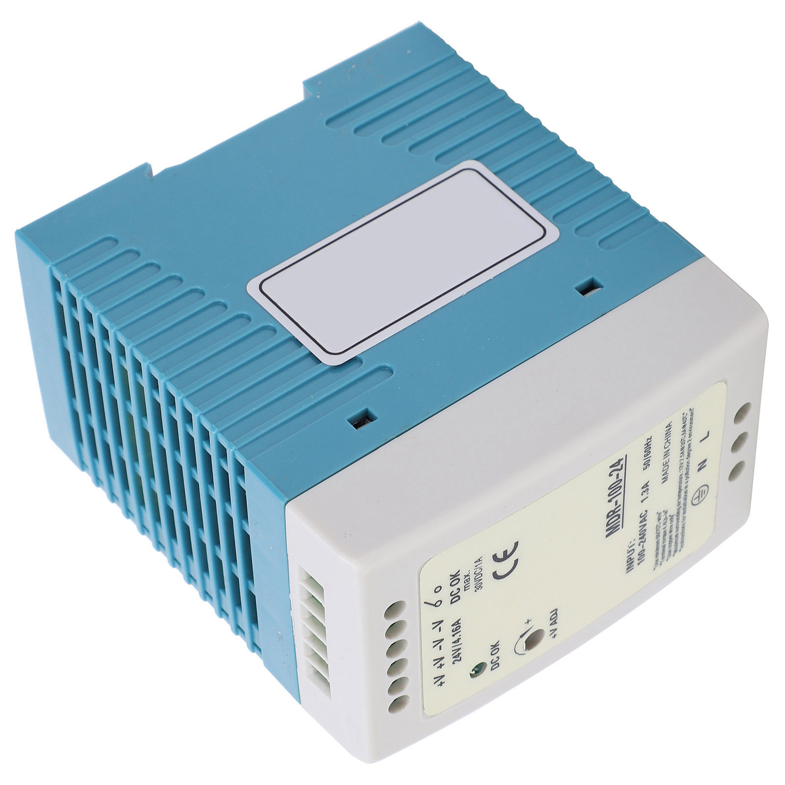 Berm Din-schienen-schaltnetzteil Mdr-100-24, Ausgang 100 W/24 V/1,3 A, Eingang 100–240 V Ac