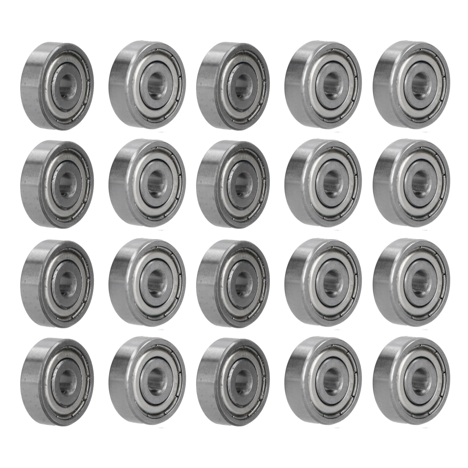 20 Stück Rillenkugellager, Doppelt Abgedichtet, Stahlkugellager Für Maschinenbaugeräte 3600-0416-0004