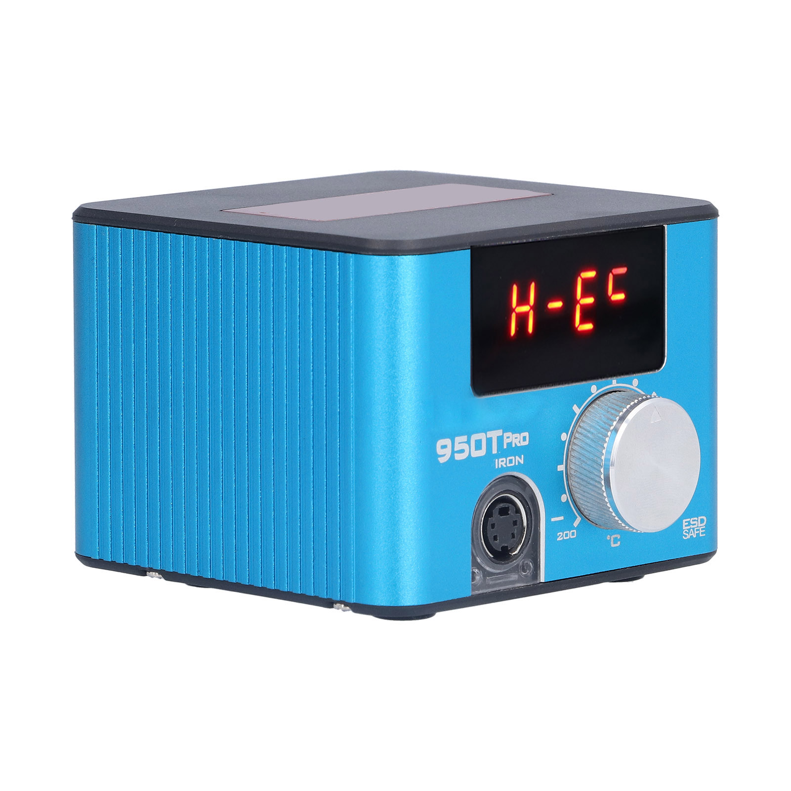 Mini-lötstation, Elektrisches Aluminiumlegierungs-schweißgerät 950t Pro 75w 200–500℃ Ac100–240veu-stecker