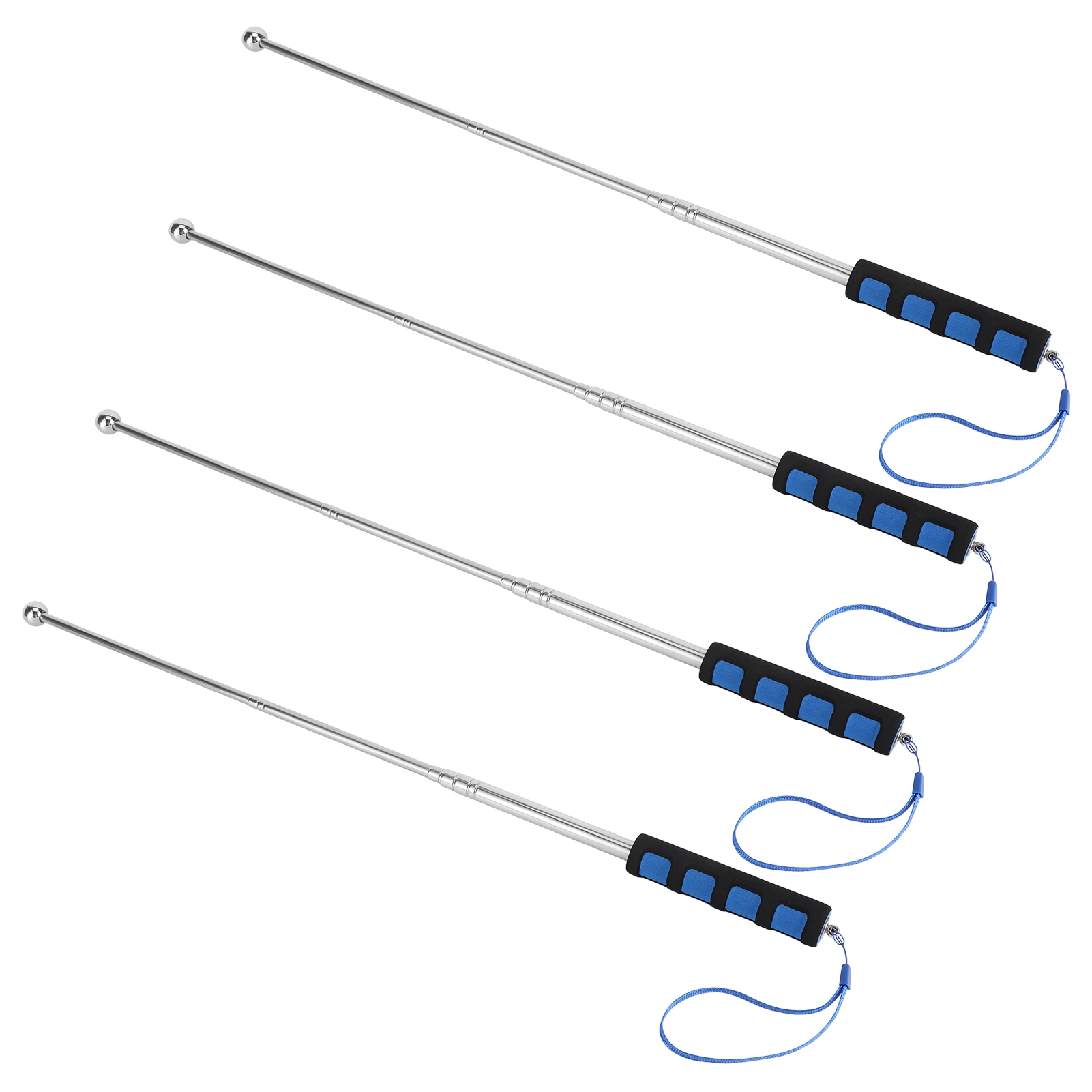 4-teiliges Teleskopstangen-werkzeugset, Tragbar, Ausziehbar, Langer Stift, Aufnahmestab, Heimwerkerwerkzeug, 120 Cm