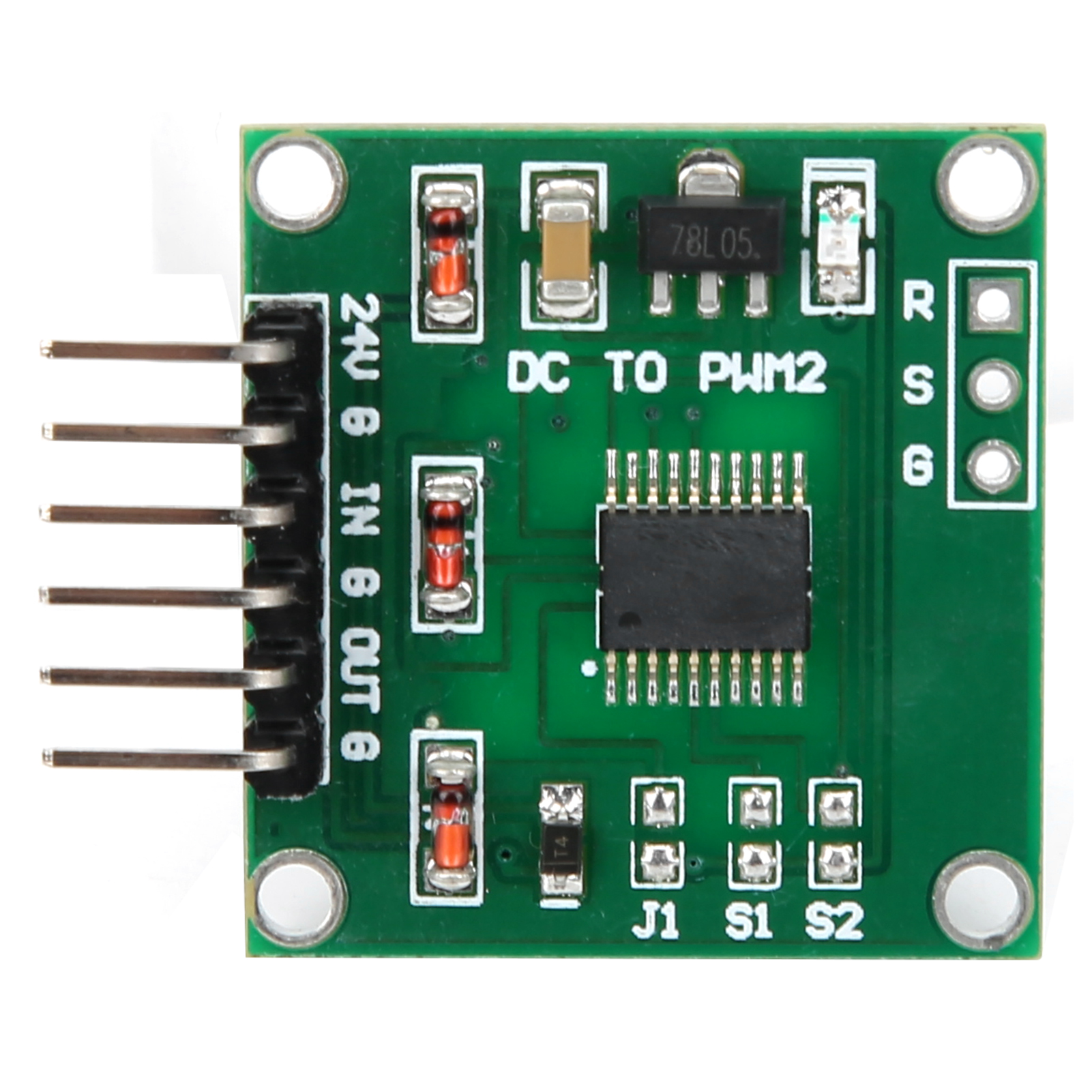 Spannungs-zu-pwm-sendermodul, Lineare Wandlerplatine, 0–5 V, 0–10 V, Für Schaltschränke