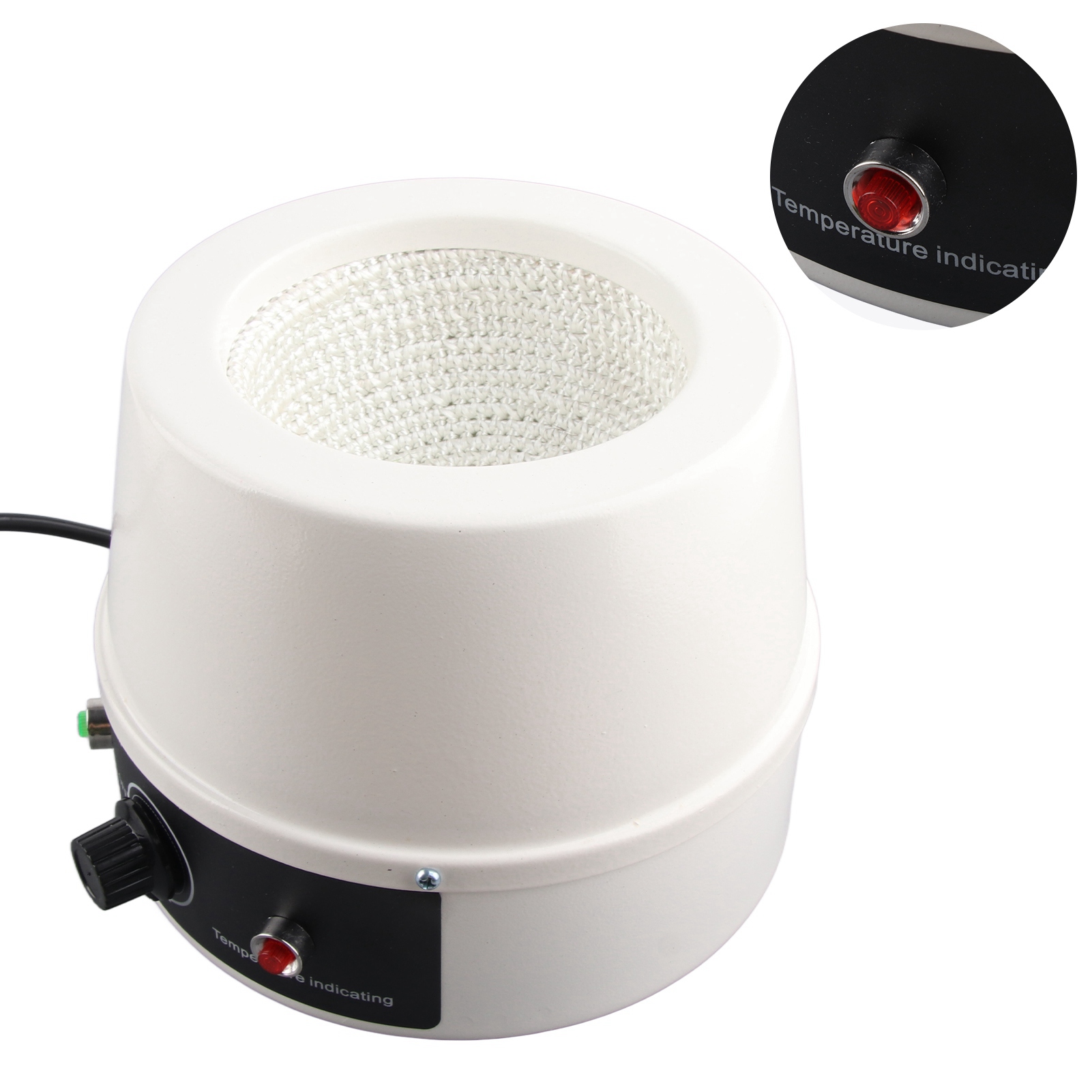 Elektrischer Heizmantel Für Labore, Thermostatisch Geregelt, 500 Ml, 250 W, Eu-stecker, 220 V