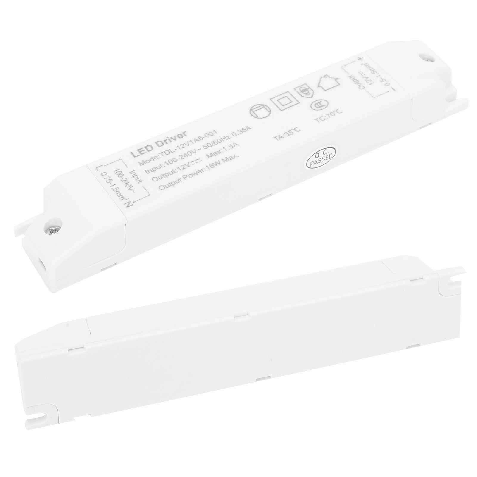 Led-treiber-netzteil-transformator-adapter-steuerschalter Pvc Tdl‑12v1a5‑001 Ac100v‑240v