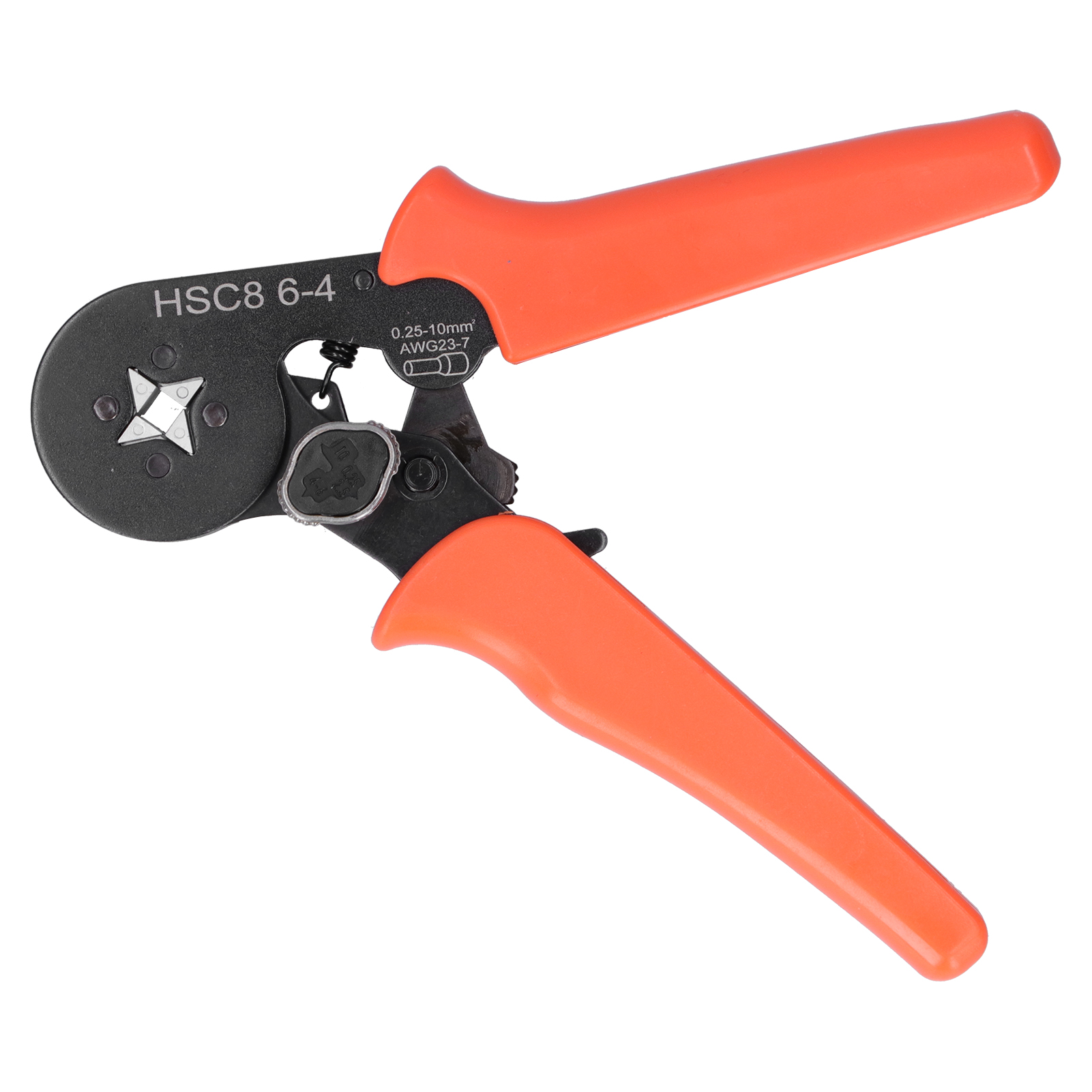 Hsc8 10‑4 0,25‑10mm² Drahtcrimpzange Mini-selbstjustierende Drahtkabelcrimpzange Awg23‑7