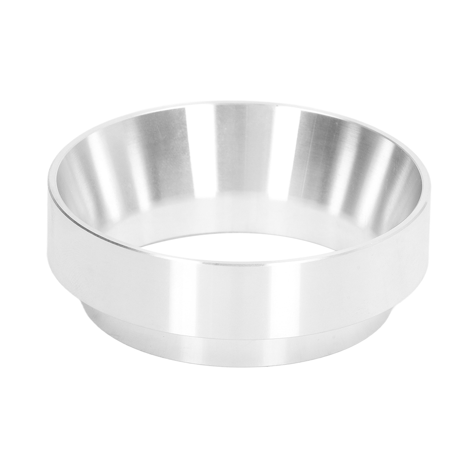 Dosierring Für Siebträger Mit Magnetischem Dosiertrichter Aus Edelstahl Für Kaffeepulver, Geeignet Für Den Privaten Gebrauch, Silberfarben, 58 Mm / 2,3 Zoll