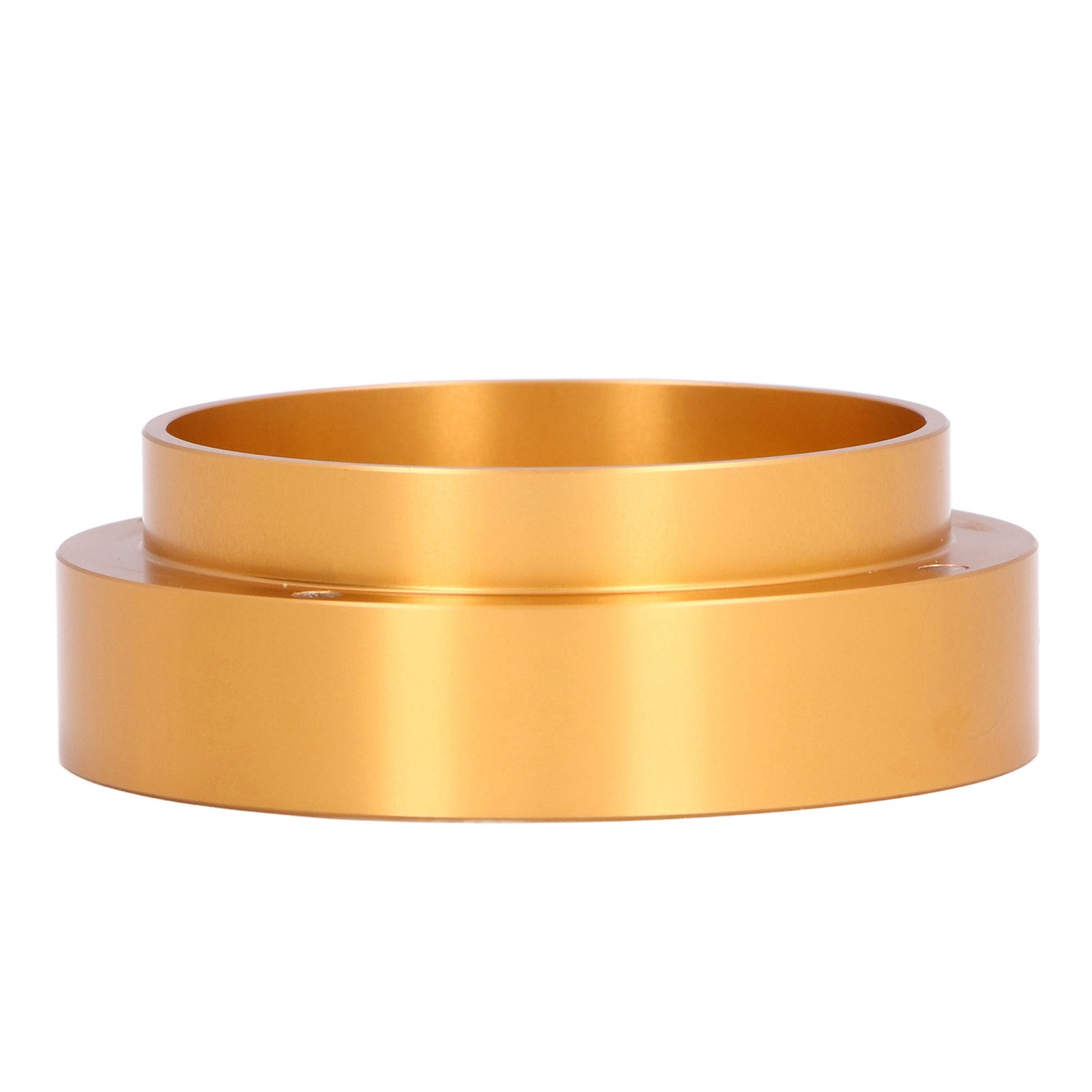 Kaffeedosierring Mit Magnetischem Dosiertrichter Aus Edelstahl Für Kaffeepulver, Zubehör Für Kaffeemaschinen, Gold, 53 Mm / 2,1 Zoll
