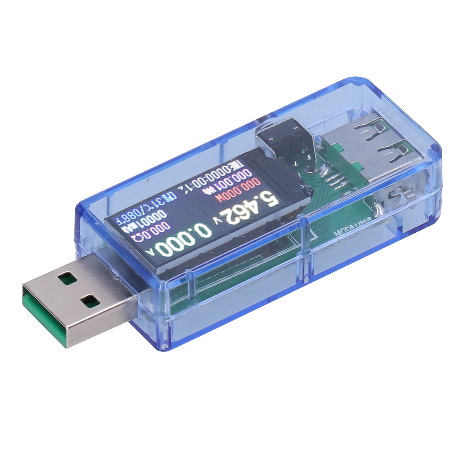 Usb-ladegerät Mit Mehreren Schnittstellen, Anzeige Von Zeit Und Sanfter Kalibrierung, Usb-leistungsüberwachung