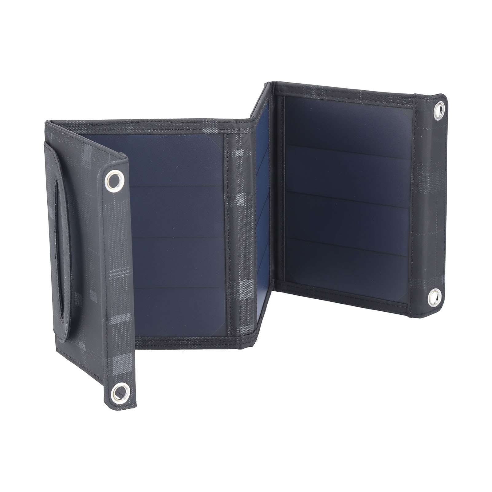15w Faltbare, Tragbare, Wasserdichte Solar-powerbank Mit Befestigungsschnallen Für Smartphones, Tablets Und Kameras