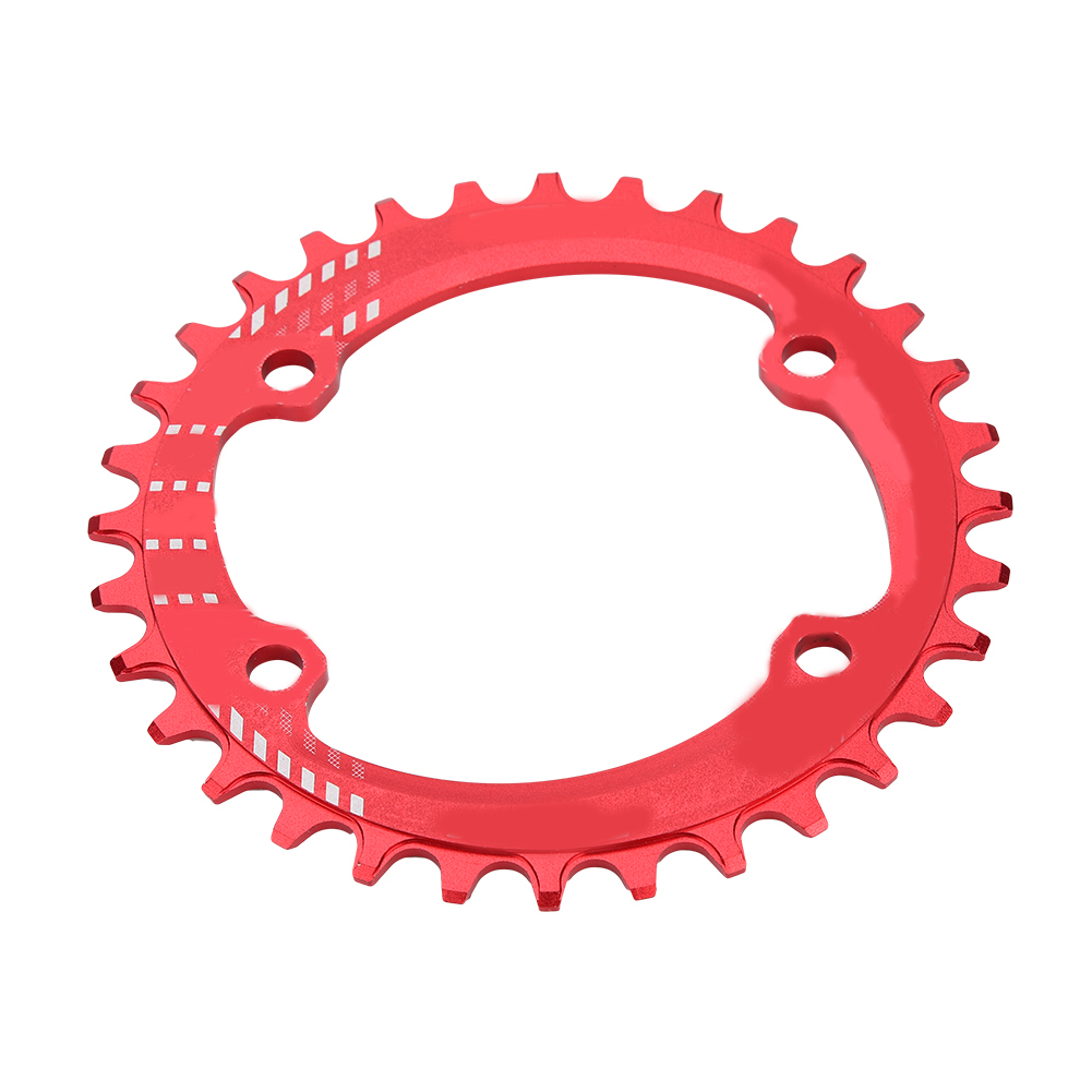 Plateau Étroit/large Bcd 96 Mm, Mono-plateau Pour M6000, M7000 Et M8000 (rouge 32 Dents)