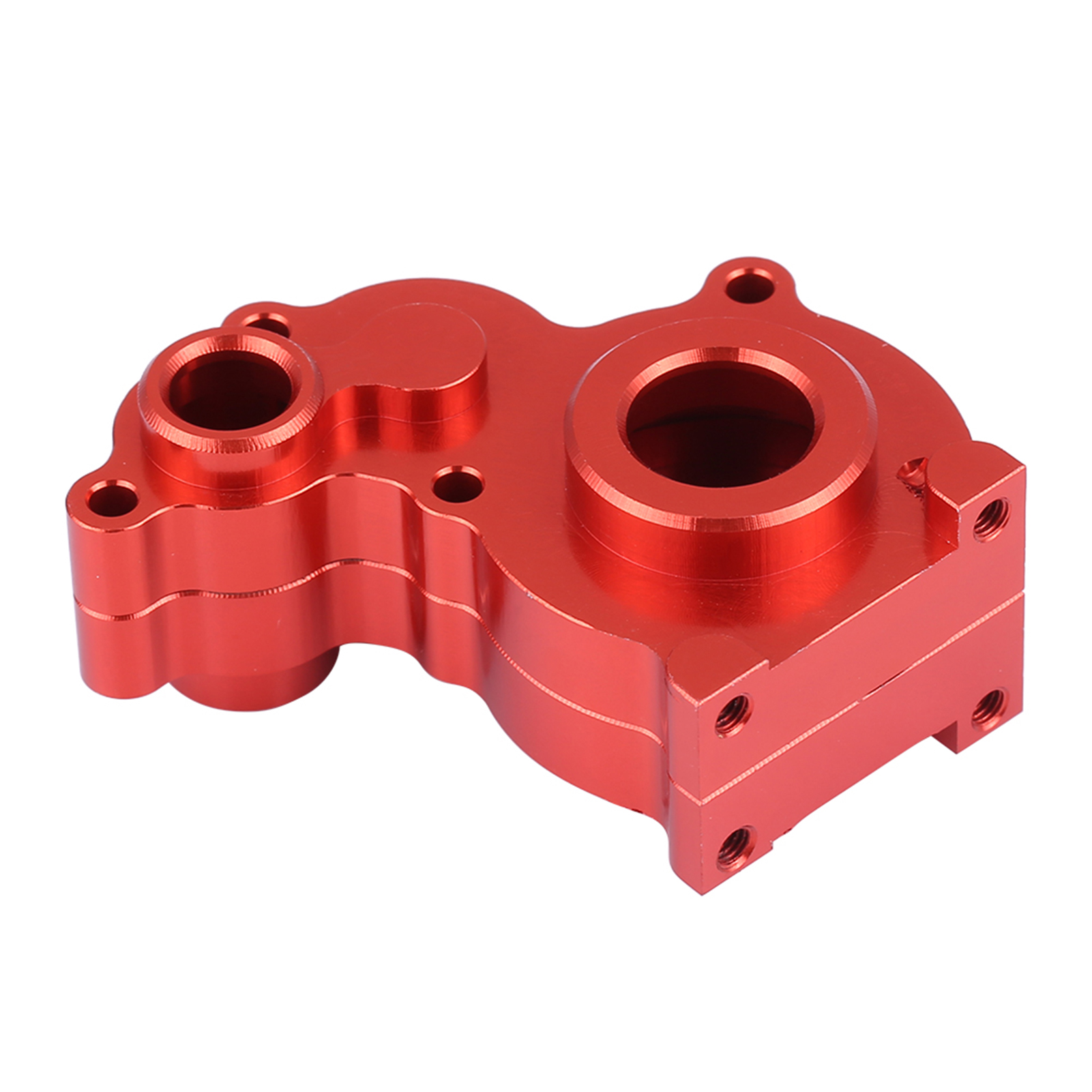 Support De Boîte De Vitesses (coque Uniquement) Pour Voiture Rc Électrique À Quatre Roues Motrices Axial Scx10 (rouge)