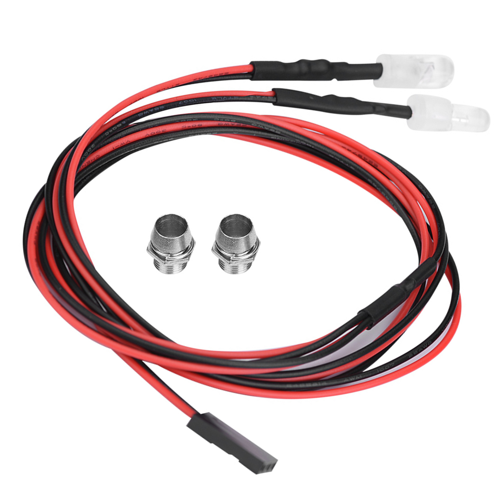 Phares Led De 5 Mm Pour Voiture De Drift Miniature 1/10 (feux Rouges N° 12)