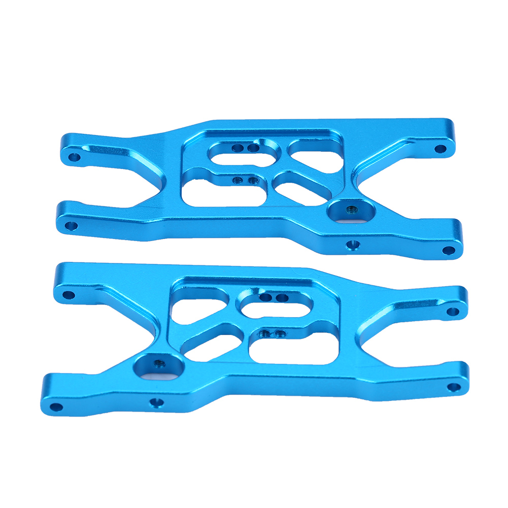 Pièces/ensemble De Bras De Suspension Inférieurs Avant En Alliage D'Aluminium Pour Axial Rock Racer 90026 (bleu)