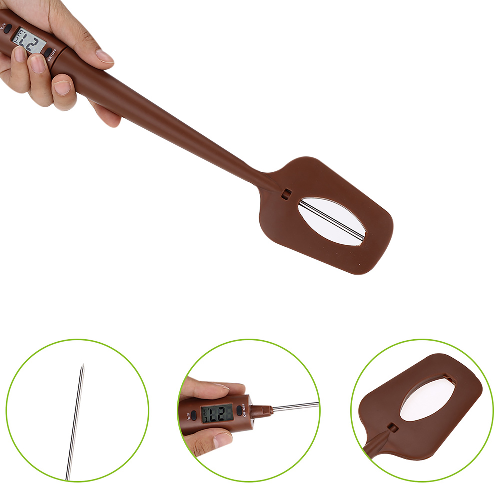 Tragbares Digitales Küchenthermometer Für Schokolade, Sirup Und Soßen, Präzises Kochen, Haushaltsgerät.