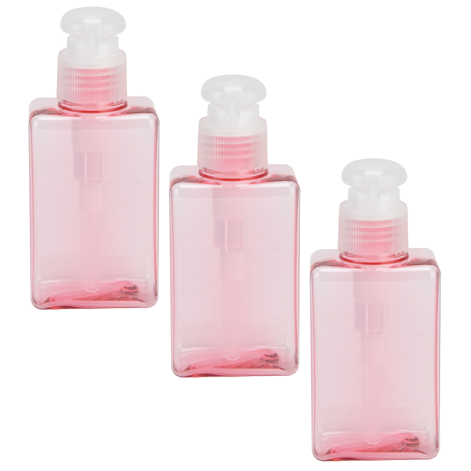 Wiederbefüllbare 100-ml-leerflaschen Mit Pumpspender, Flüssigseifen- Und Lotionspender, Kunststoffbehälter Für Shampoo Und Duschgel