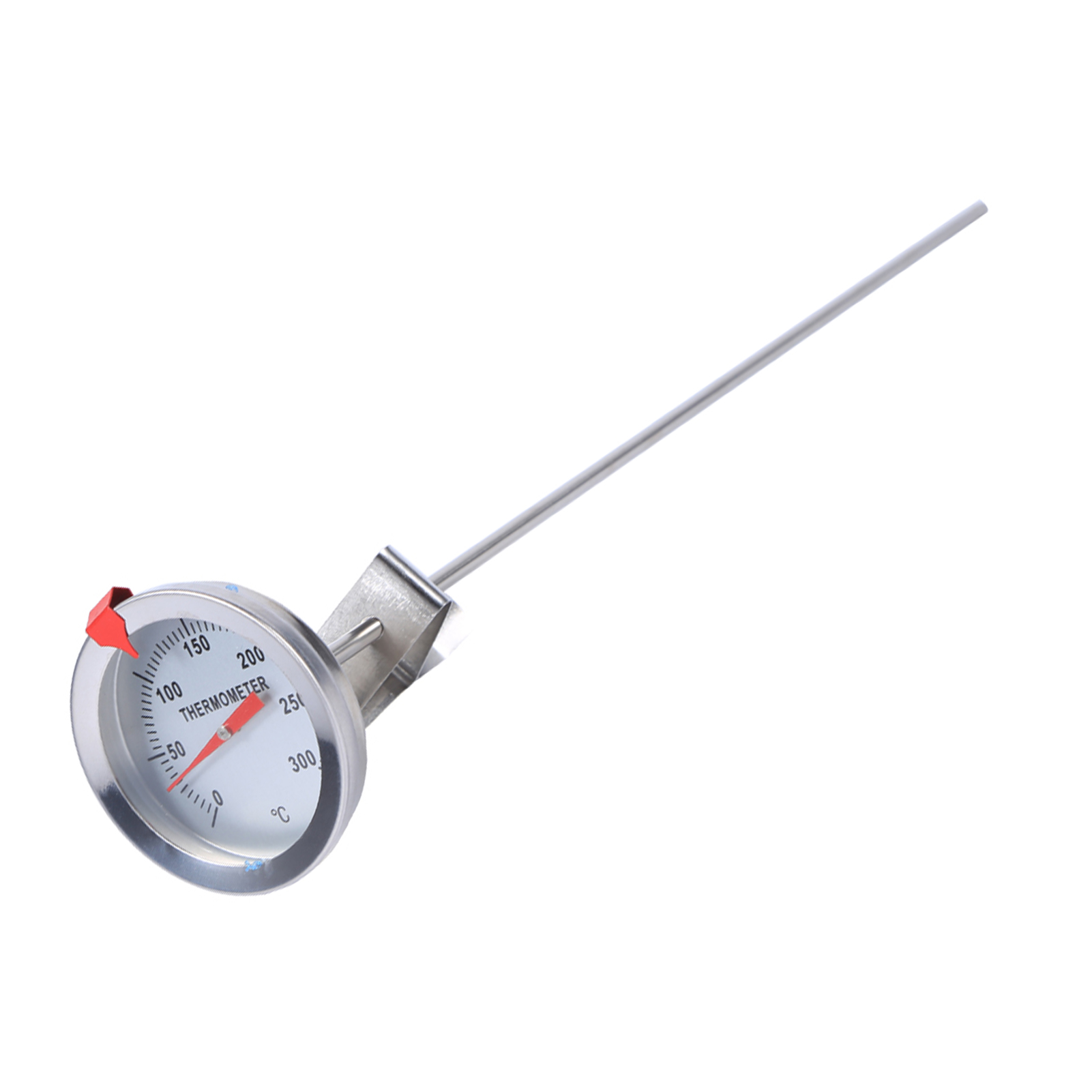 30 Cm Lange Edelstahl-kochsonde Mit Klemme, Lebensmittelthermometer Für Fleisch, Bier, Tanks Und Wein