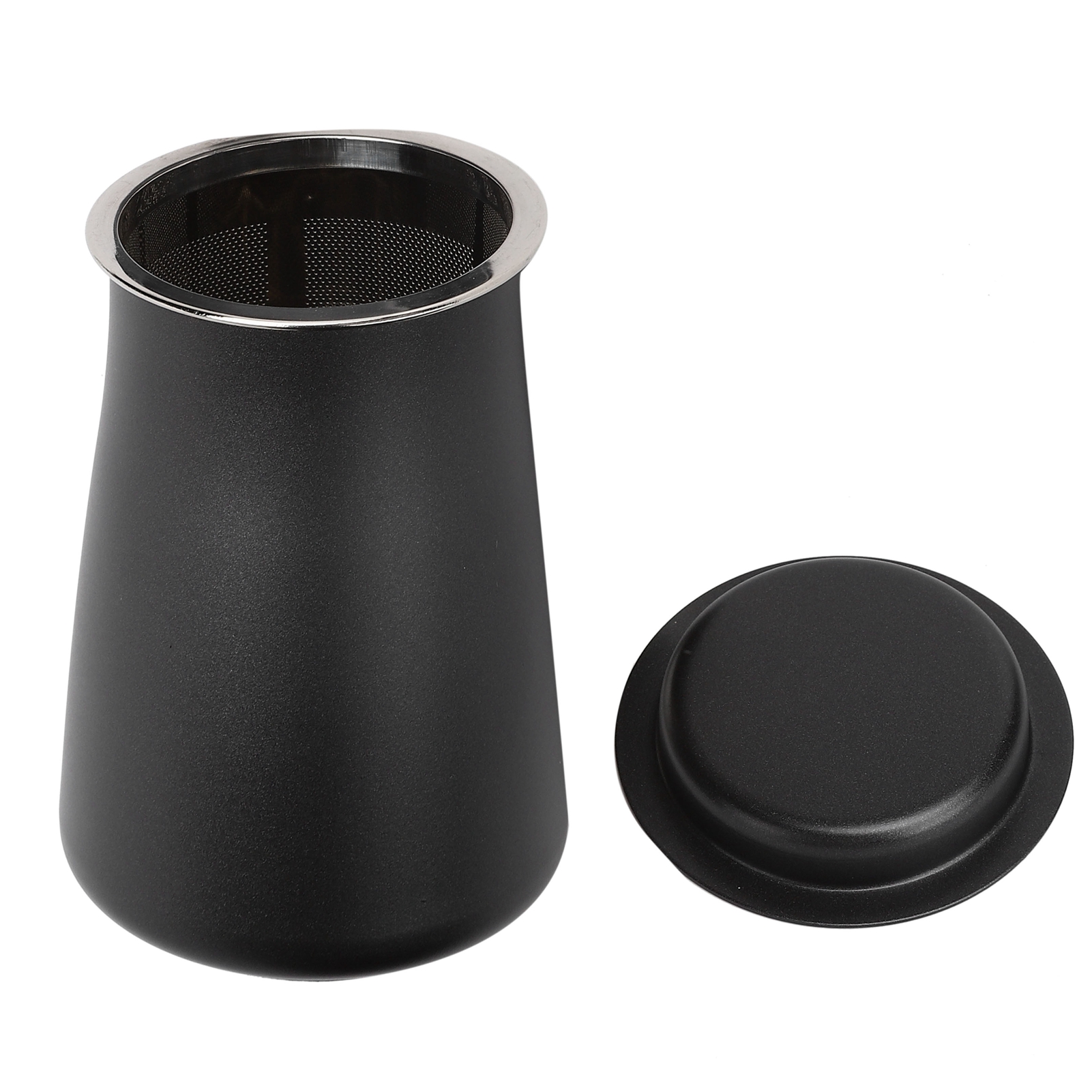 Kaffeesieb Aus Edelstahl 304, Manuelles Sieb Mit Filteraufsatz Für Kaffeepulver, Bohnensieb Und Auffangbehälter