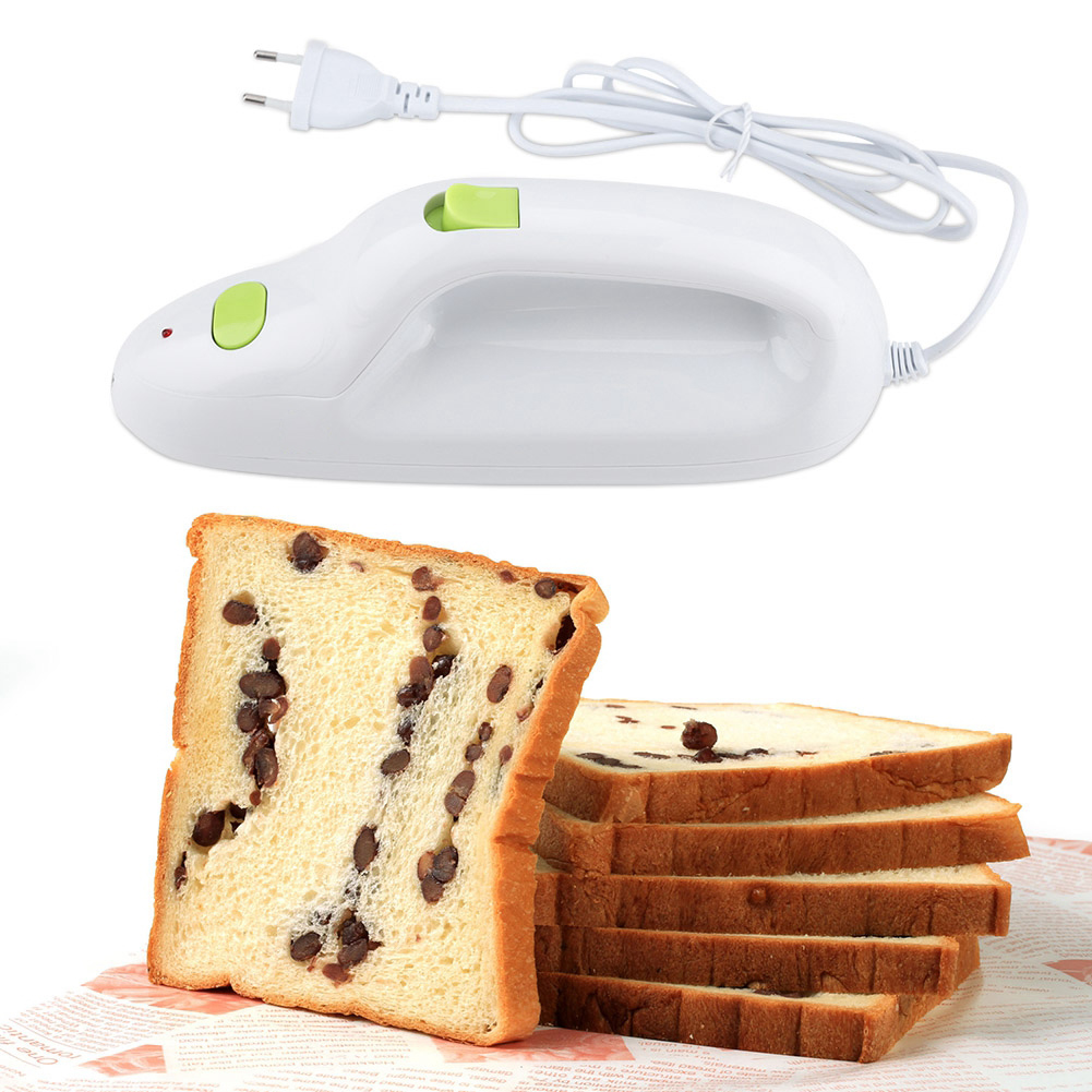 Automatisches Elektrisches Brotmesser Für Küche, Fleisch- Und Toastschneider, Klinge Aus Edelstahl, 220–240 V, Eu-stecker