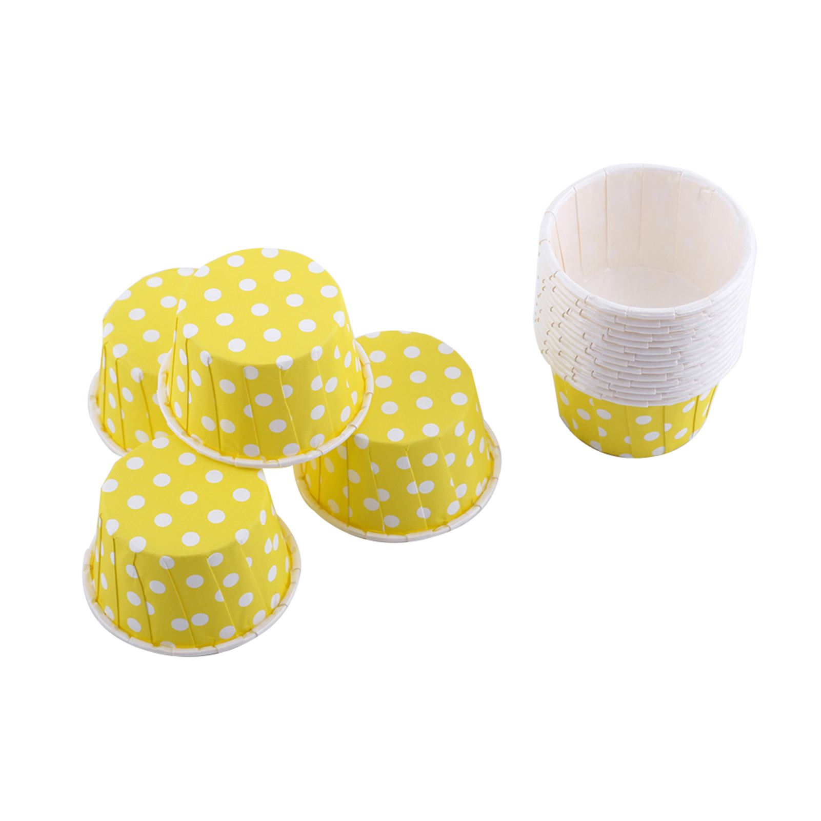 100 Papierförmchen Für Cupcakes Und Muffins, Goldfarben, Ideal Für Hochzeitsfeiern, 100er-packung