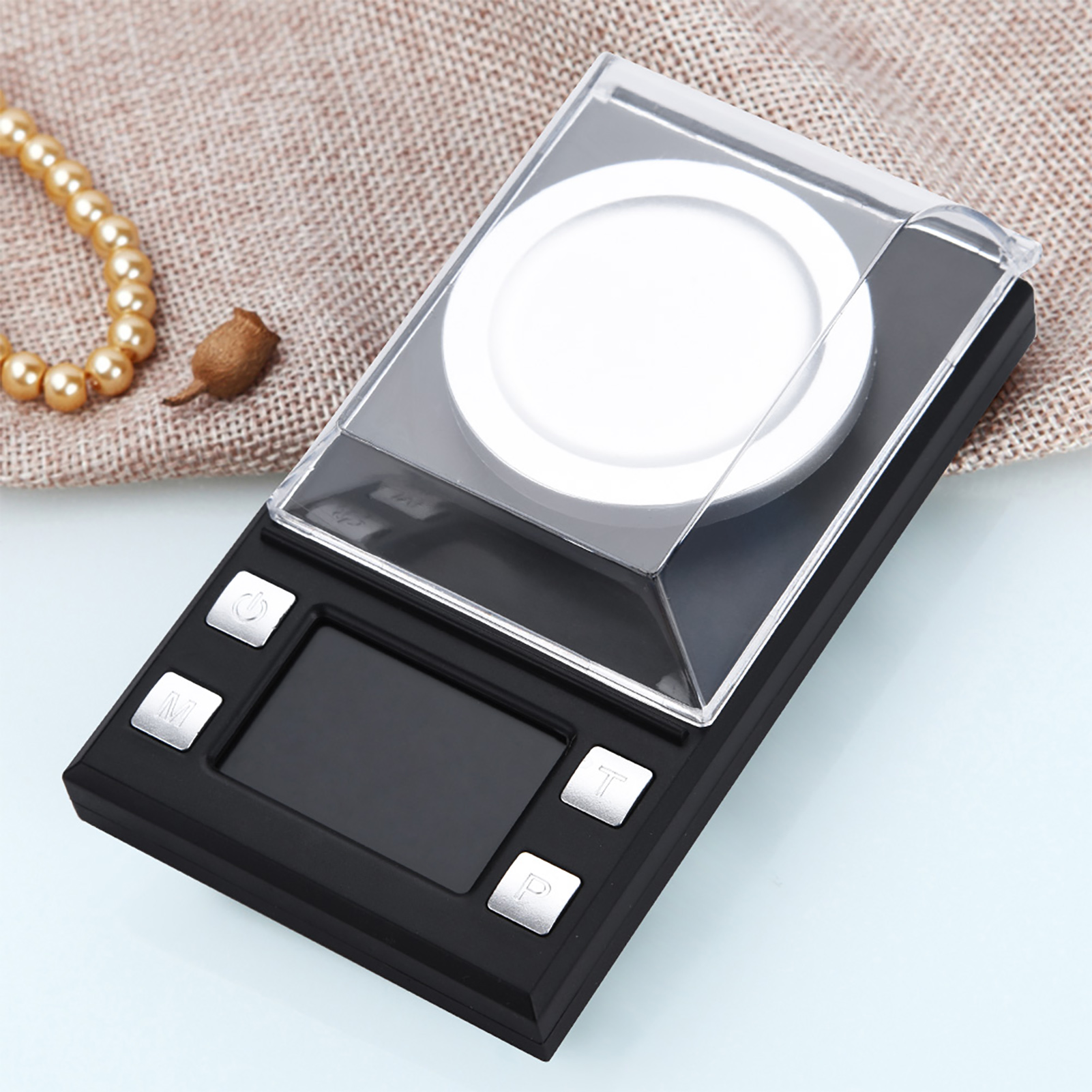 Hochpräzise Digitale Lcd-taschenwaage Mit 0,001 G Genauigkeit Für Schmuck, Gold, Wiegebereich Bis 10 G, Tragbar