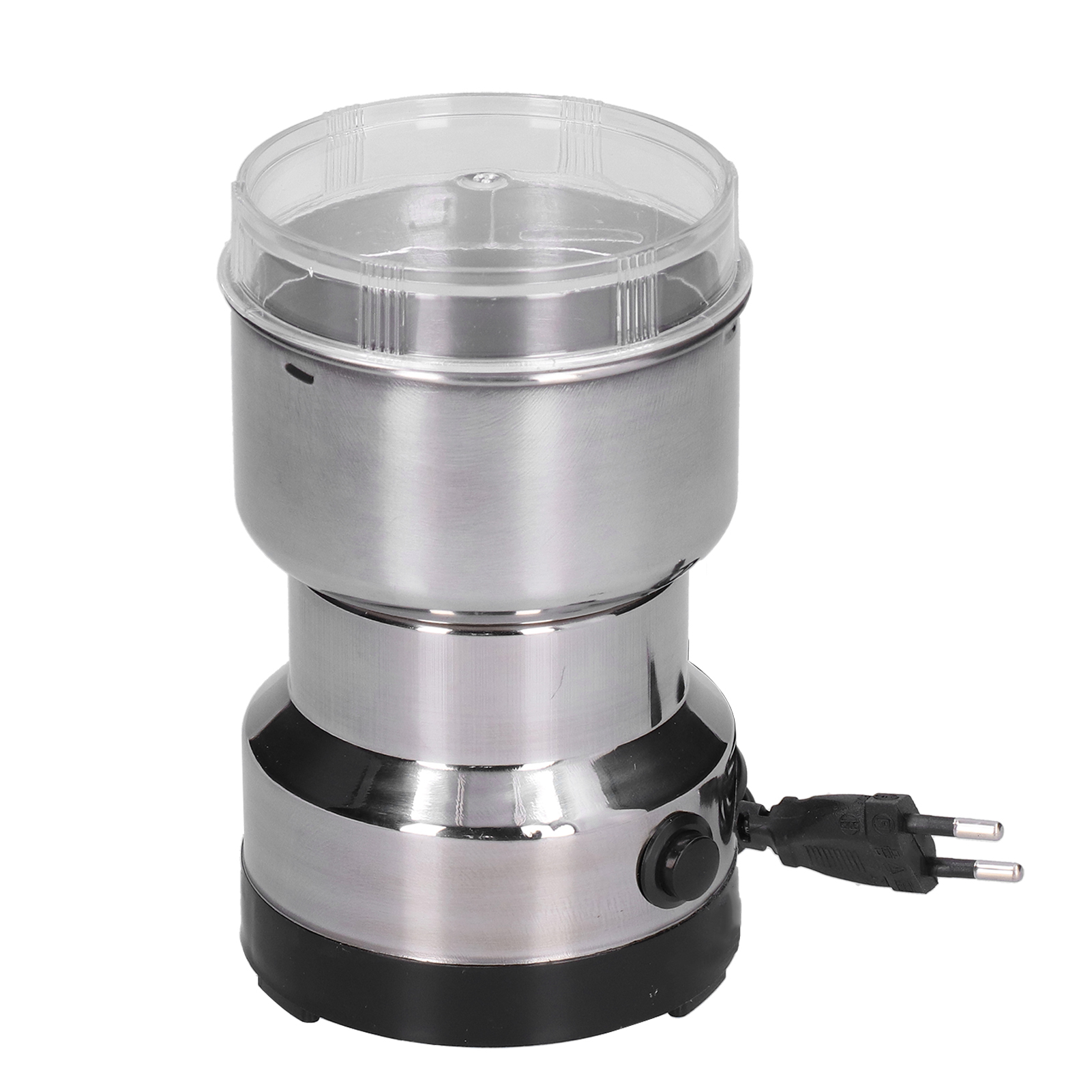Multifunktionale Kaffeemühle Aus Edelstahl, Getreide- Und Gewürzmühle Für Die Heimische Küche, Eu-stecker 220 V.