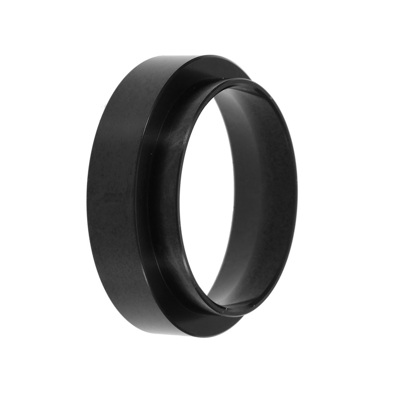Dosiertrichter Aus Aluminium Für Espresso, Kaffeedosierring Kompatibel Mit 58-mm-siebträgern, Schwarz, Präzises Befüllzubehör