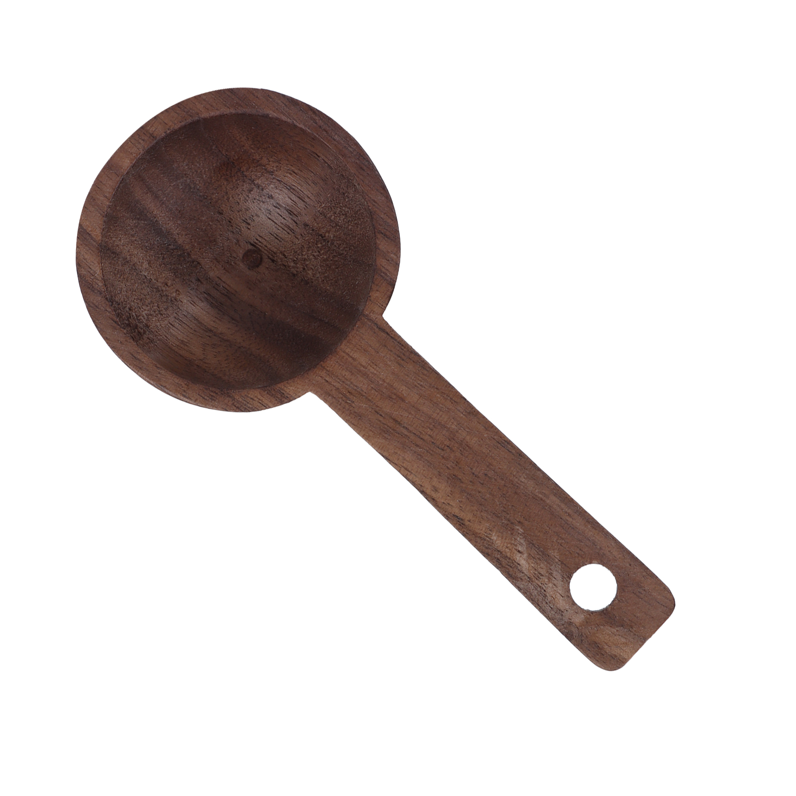 Teelöffel Aus Walnussholz, Messlöffel Für Kaffee, Tee, Zucker, Mehl Und Gewürze – Elegantes Küchenaccessoire, 1 Stück.