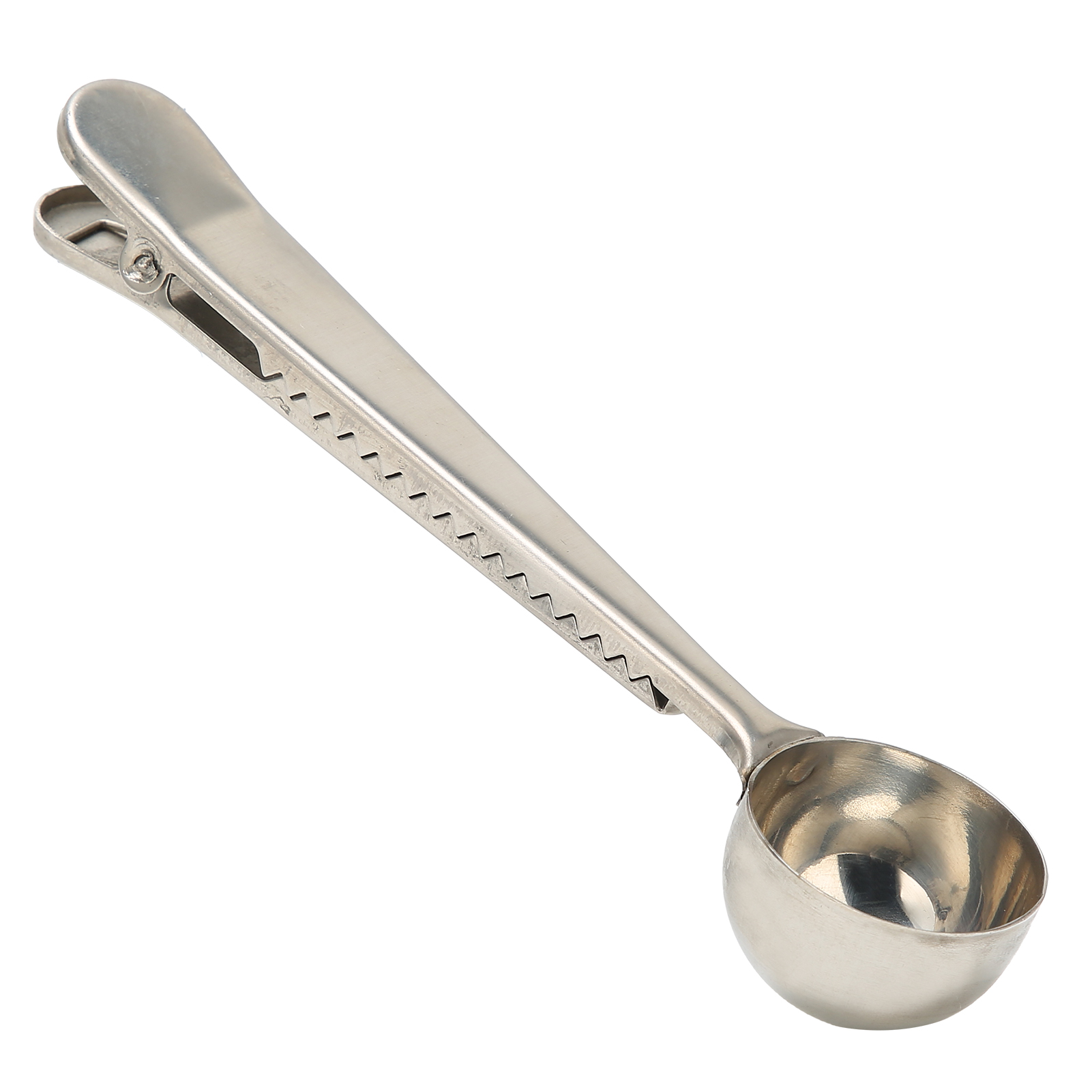 Robuster Und Langlebiger Messlöffel Aus Edelstahl Mit Luftdichtem Clip Für Milchpulver, Tee Und Kaffeebohnen.
