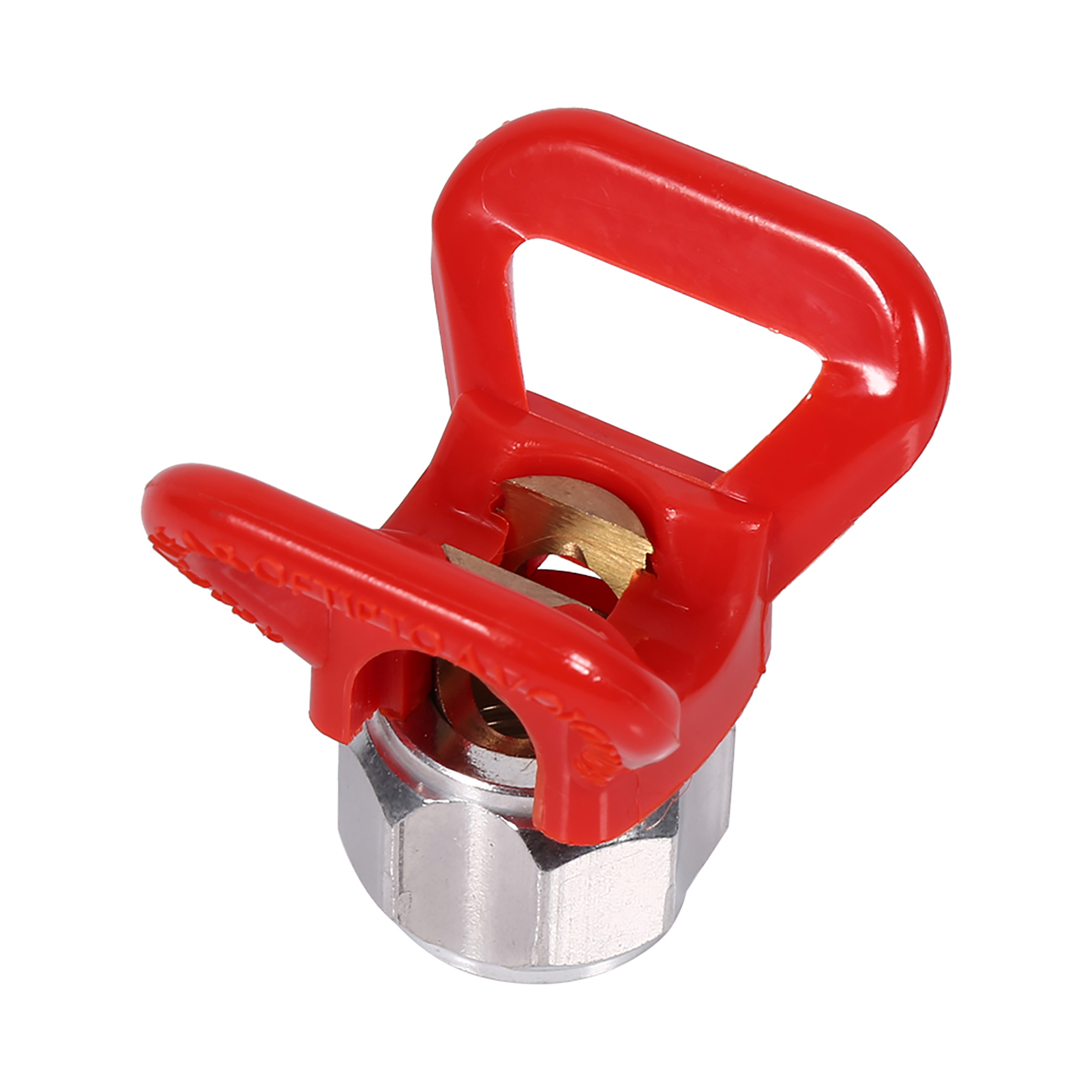 Airless-spritzpistole, Ersatzdüse Mit Sitz Und Schutzkappe, Universalwerkzeug, Rot, Neu, Zum Lackieren