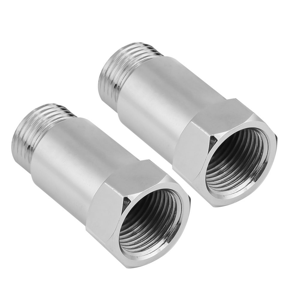 Set Mit 2 Adaptern Zur Deaktivierung Der Motorwarnleuchte, 45 Mm M18x1,5 Sauerstoffsensor-verlängerung, O2-abstandshalter, Silber