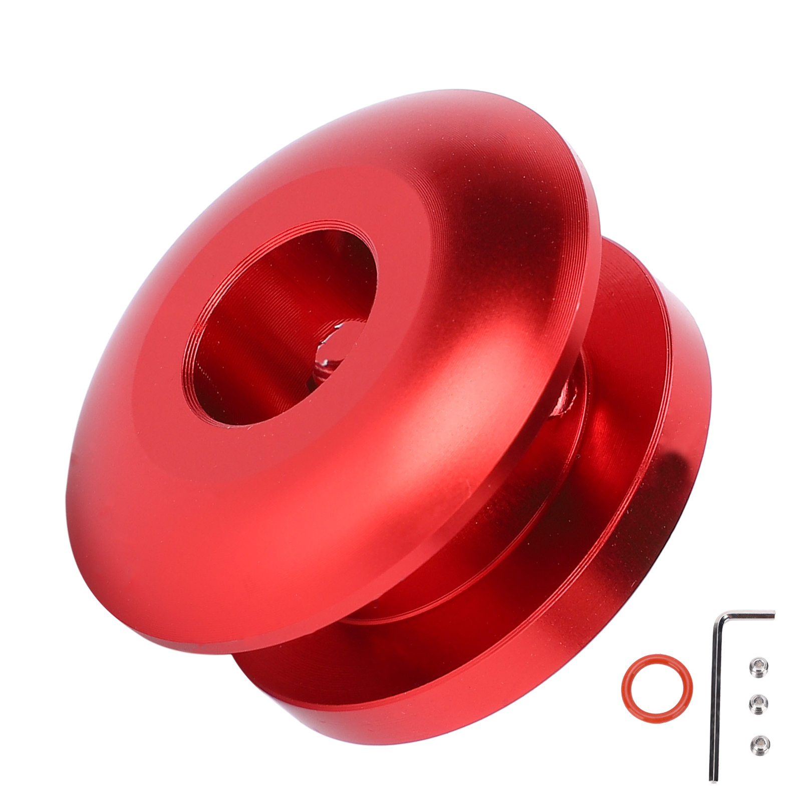 Schaltmanschette, Leder-sicherungsring, Schaltkopfbegrenzer, Universeller Fahrzeuganschlag, Rot