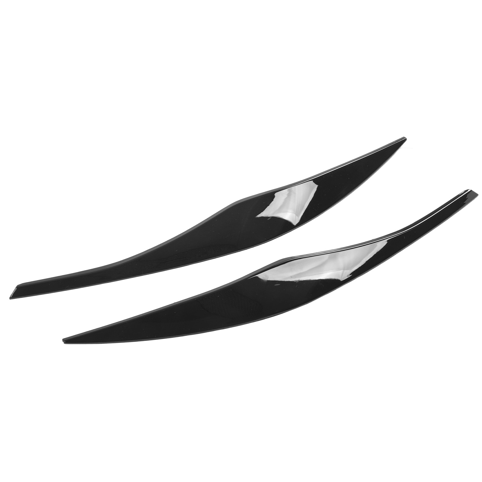 2x Scheinwerferblenden Für Bmw 3er E90 E91 Limousine/touring 2005-2012, Glänzend Schwarz, Außenzierleiste, Autoersatzteil