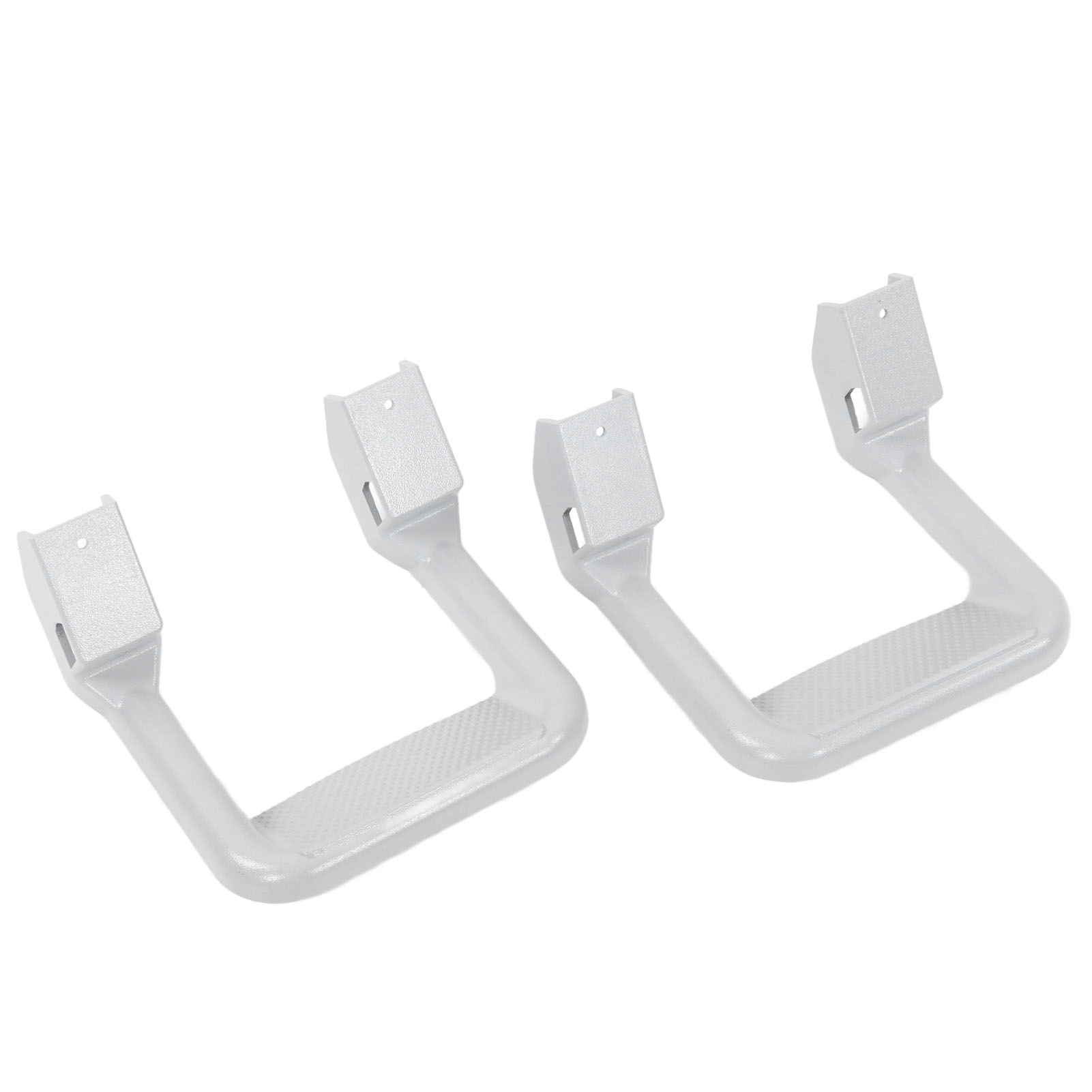 Satz Mit 2 Aluminium-trittbrettern Für Chevrolet Avalanche 2002-2013, Silberfarben Getönt, Robuste Ersatz-trittbretter.