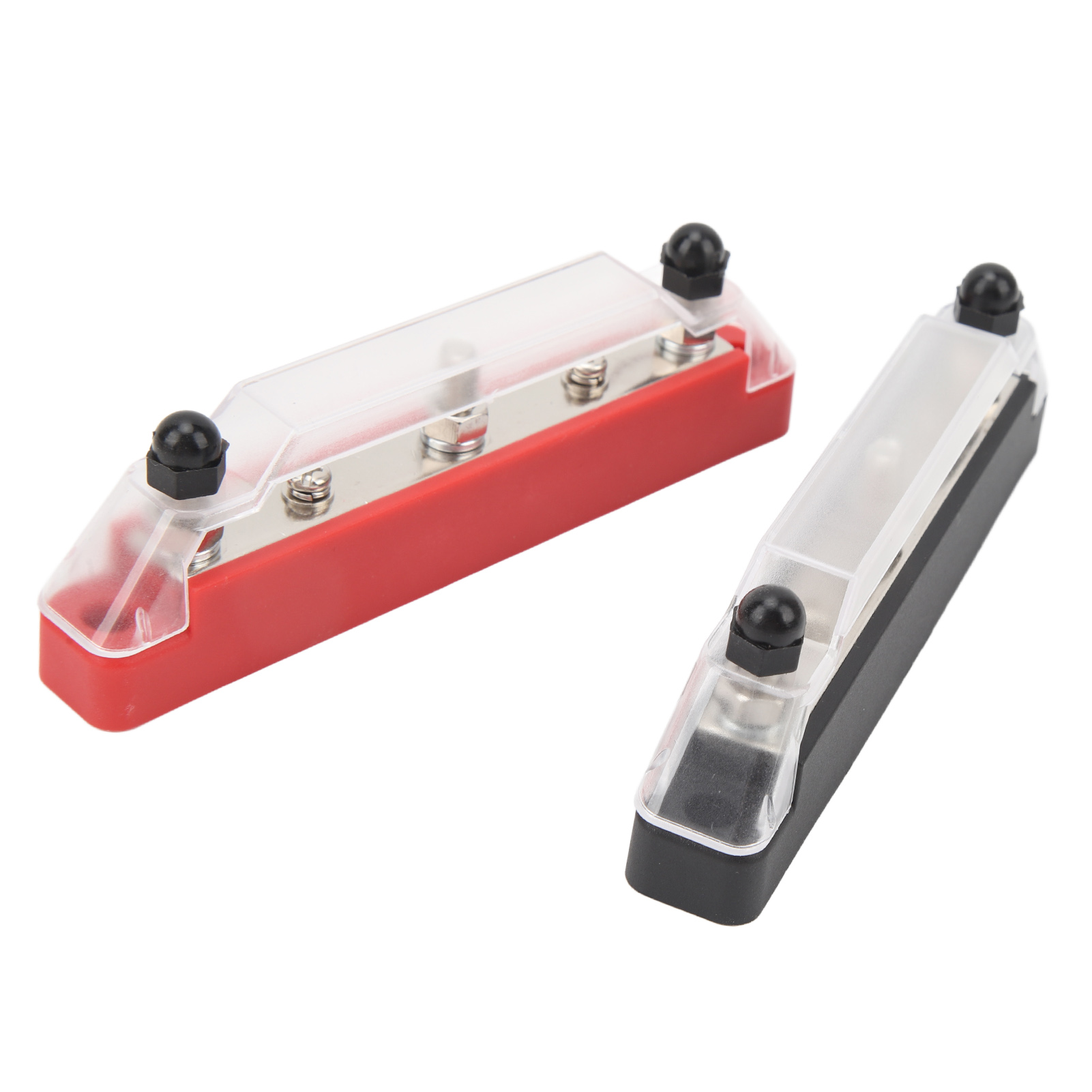Set Aus 2 Verteilerschienen 150a 12v-48v, 3-poliger M6-stromanschlussblock, Für Auto, Boot, Wohnmobil, Wohnwagen