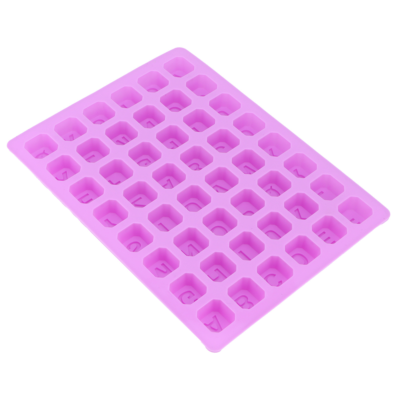 Backform Mit 48 Mulden Für Schokolade, Bonbons, Kekse Und Eiswürfel – Alphabet-backblech Für Gebäck.