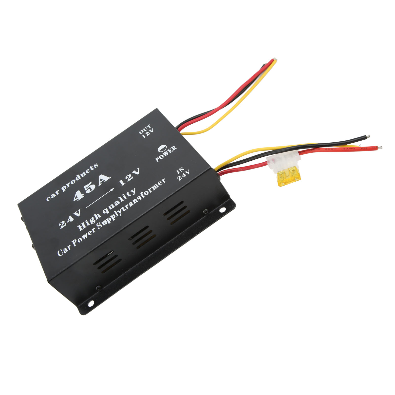 Dc24v Auf 12v 45a Abwärtswandler, Spannungsreglermodul Mit Kurzschlussschutz, Professioneller Und Umweltfreundlicher Spannungsreduzierer Für Fahrzeuge.