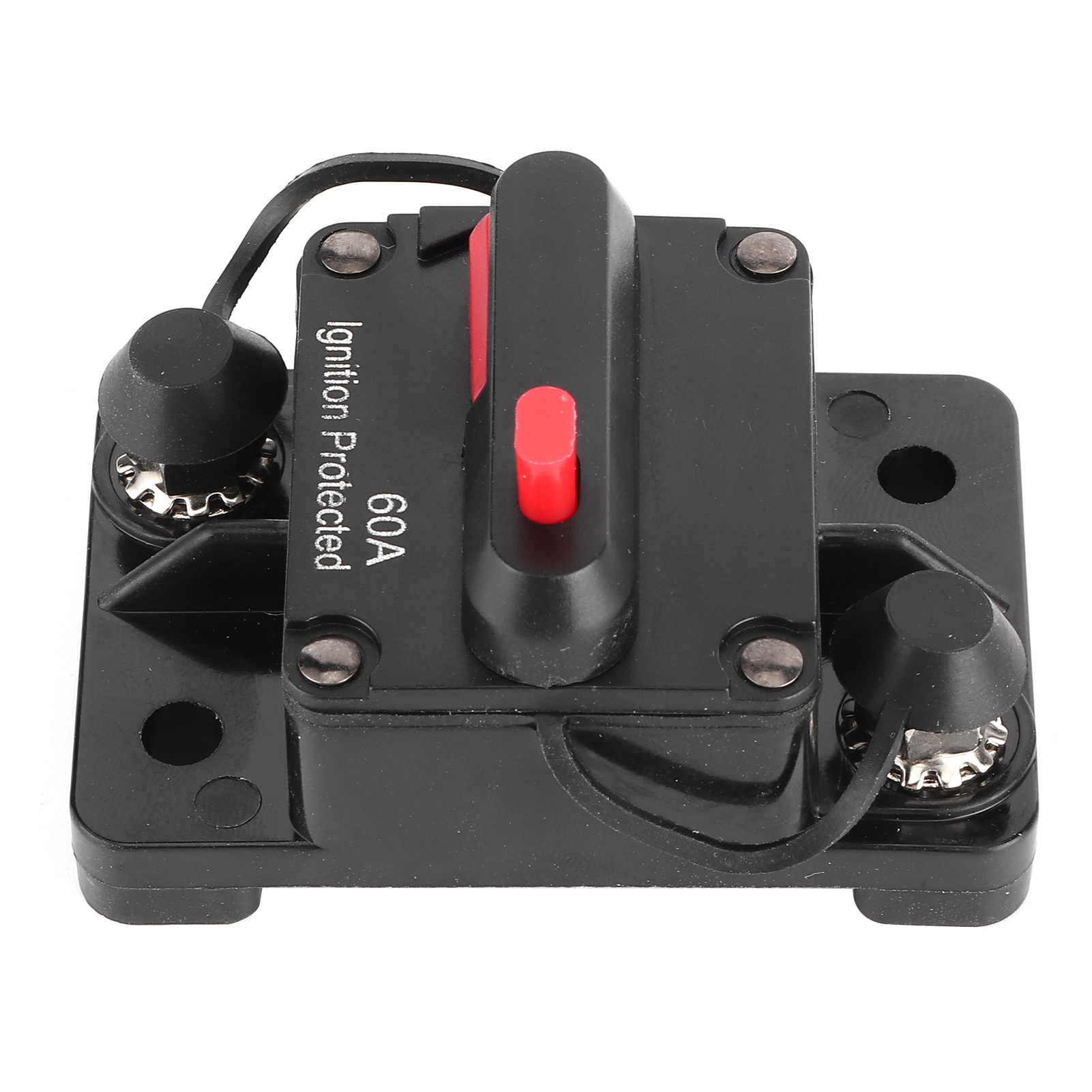 60-a-leistungsschalter-sicherungshalter, 12–48 V Dc, Wasserdicht, Für Auto, Wohnmobil, Yacht