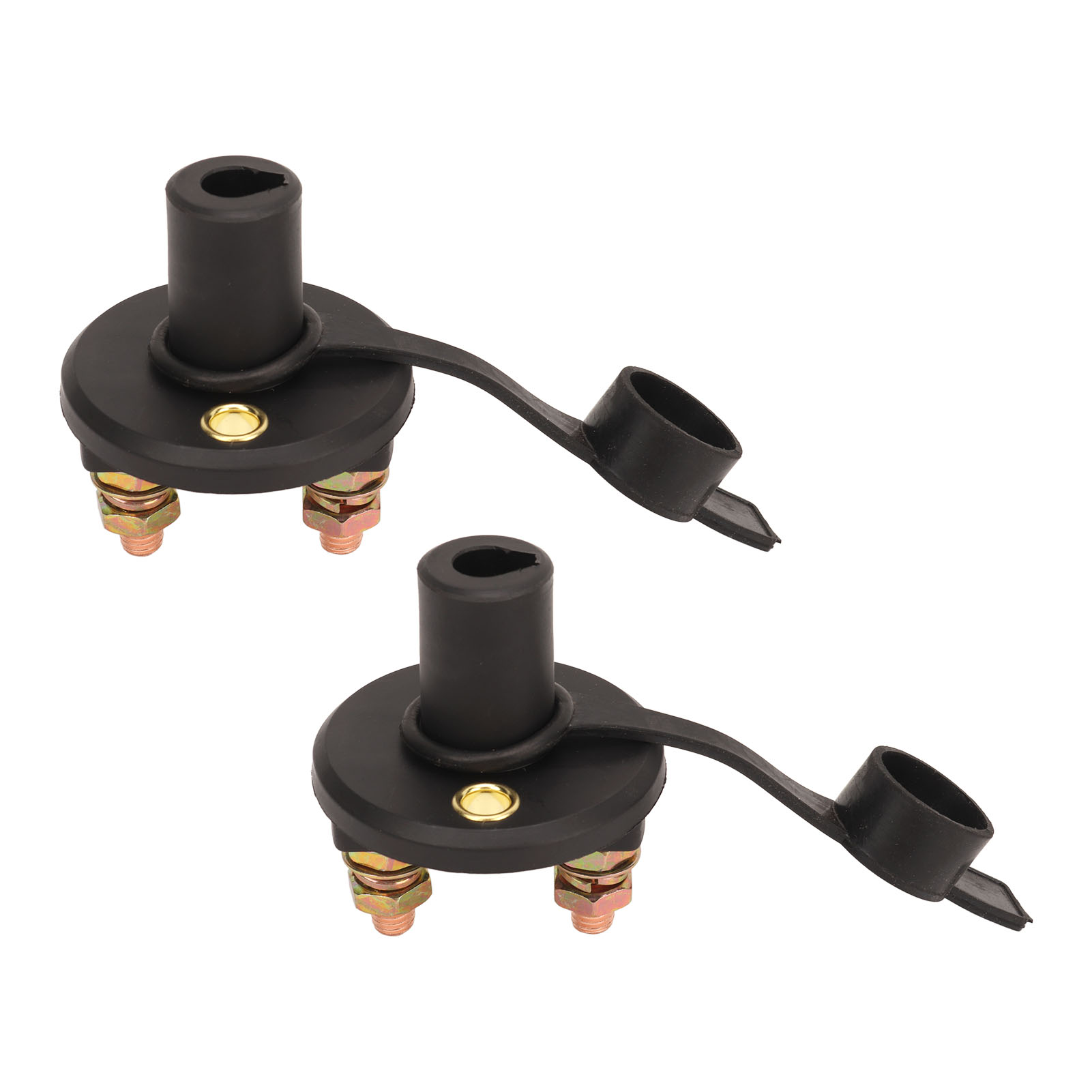 2-teiliger Batterietrennschalter Mit 4 Tasten, Dc12v-24v, Sichere Trennung, Optimale Leitfähigkeit, Für Auto, Wohnmobil, Boot, Yacht.