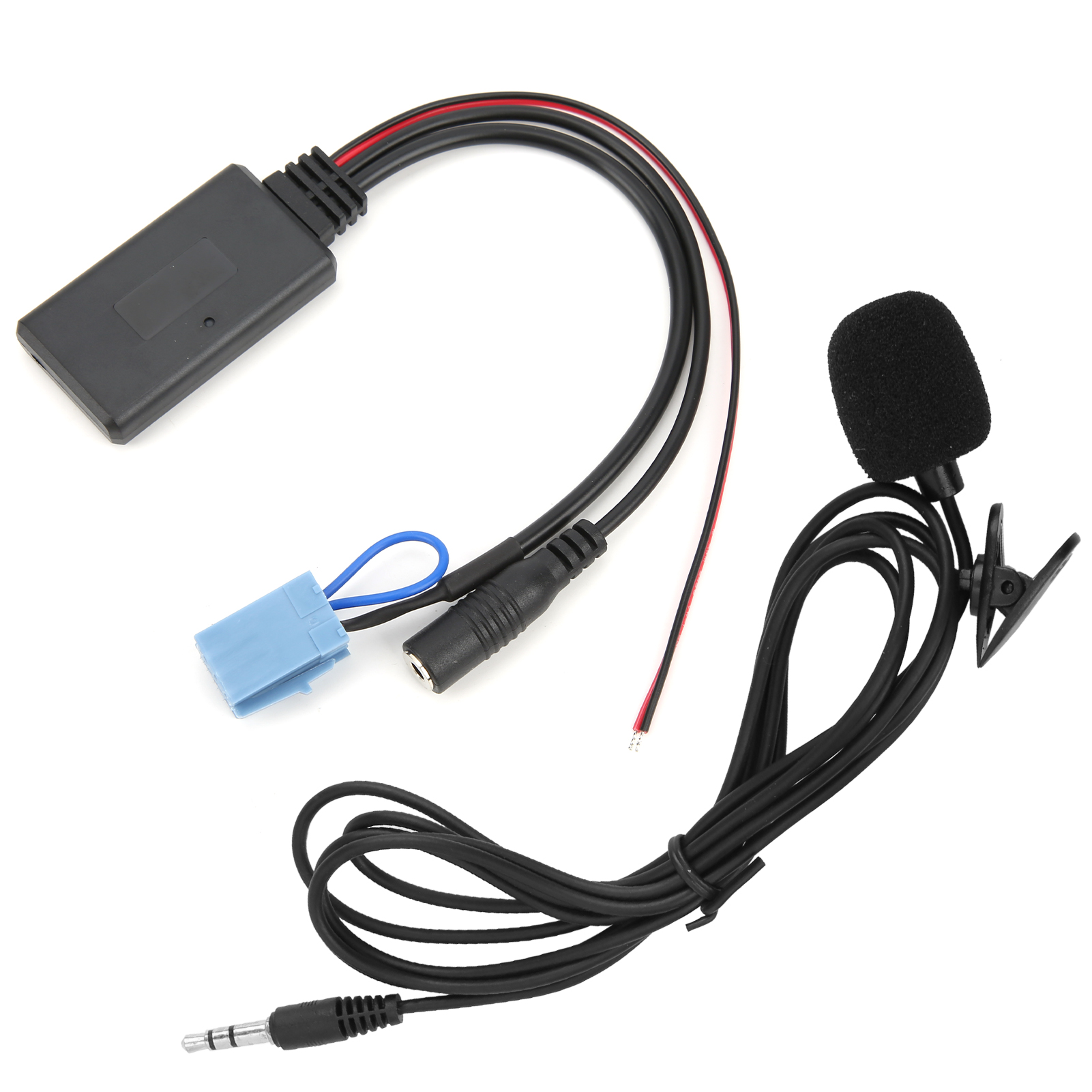 Bluetooth 5.0 Adapterkabel Mit Integriertem Mikrofon, Freisprecheinrichtung Für Smart Fortwo 450 Autoradio, Drahtloser Ersatz, Aux-anschluss, Fahrzeugkompatibel.