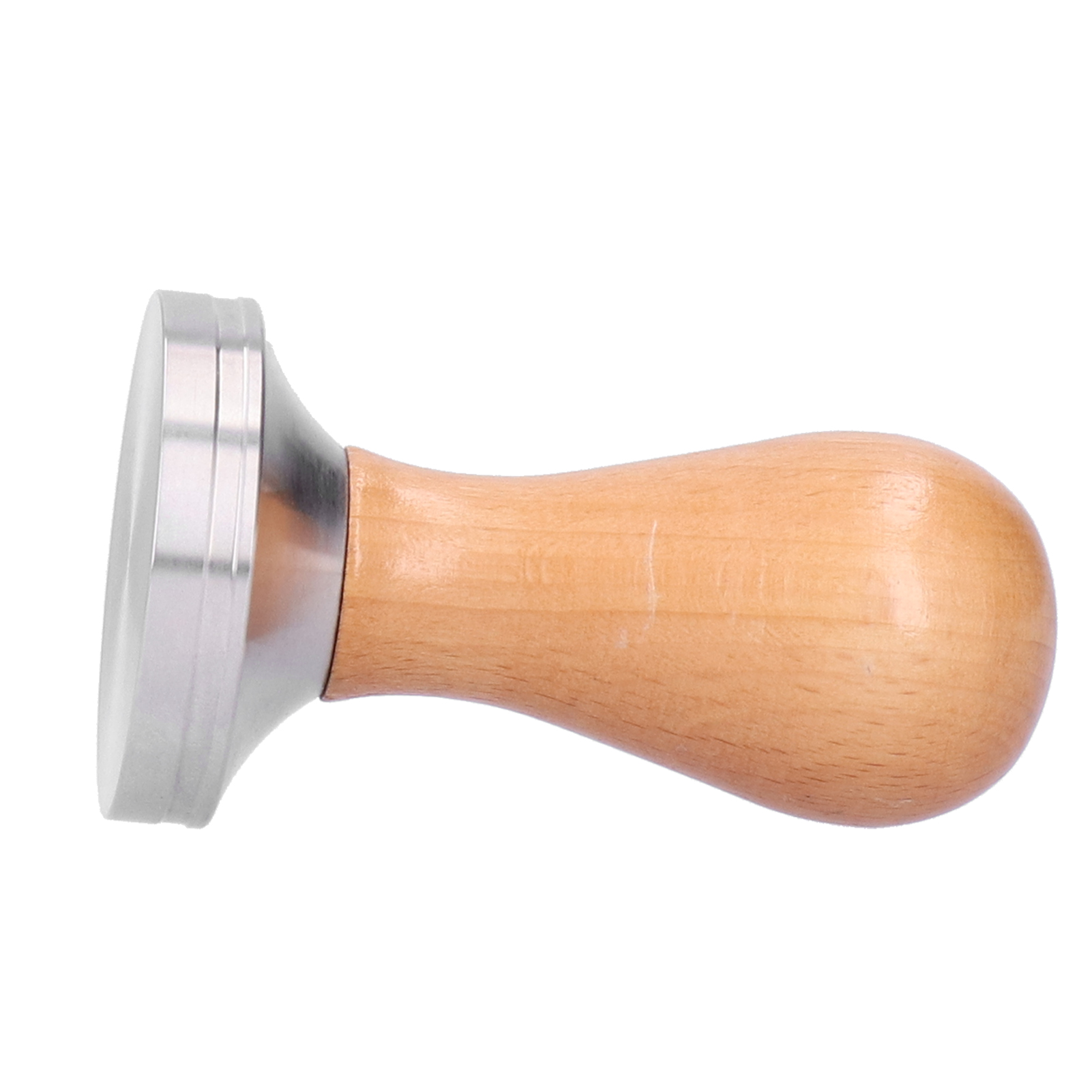51-mm-kaffeetamper Aus Edelstahl, Pulverpresse Mit Holzgriff, Manuelles Presswerkzeug