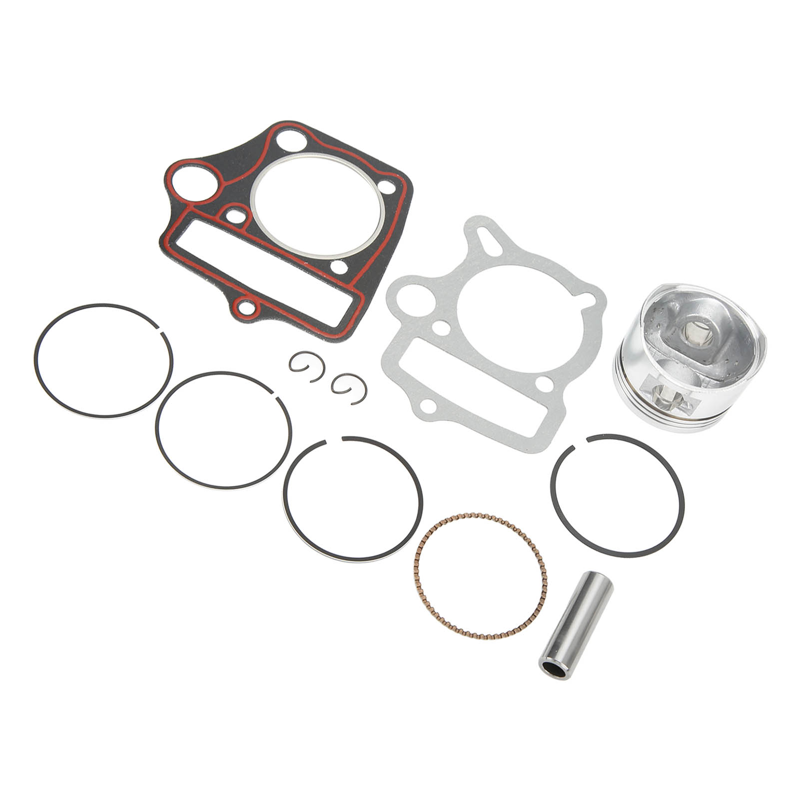 Hochfester 52,4-mm-kolbenring- Und Zylinderkopfdichtungssatz Für 110-cm³- Und 125-cm³-quad-, Dirtbike-, Pitbike- Und Go-kart-motoren