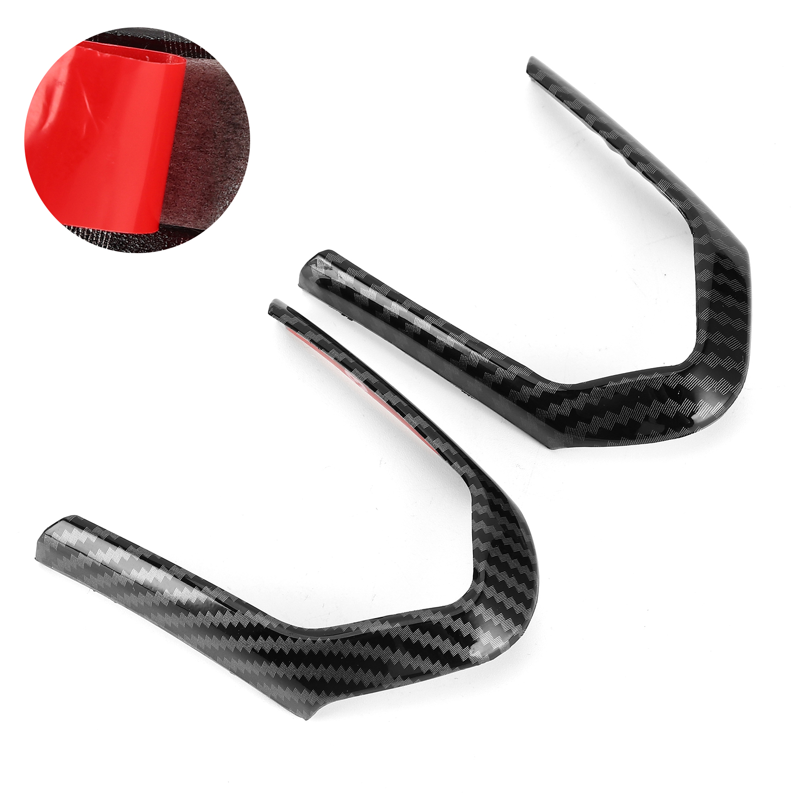 Lenkradverkleidung Im Carbonfaser-stil Für 5er Bmw F10 F18 (2013-2017) (rechtwinklig)