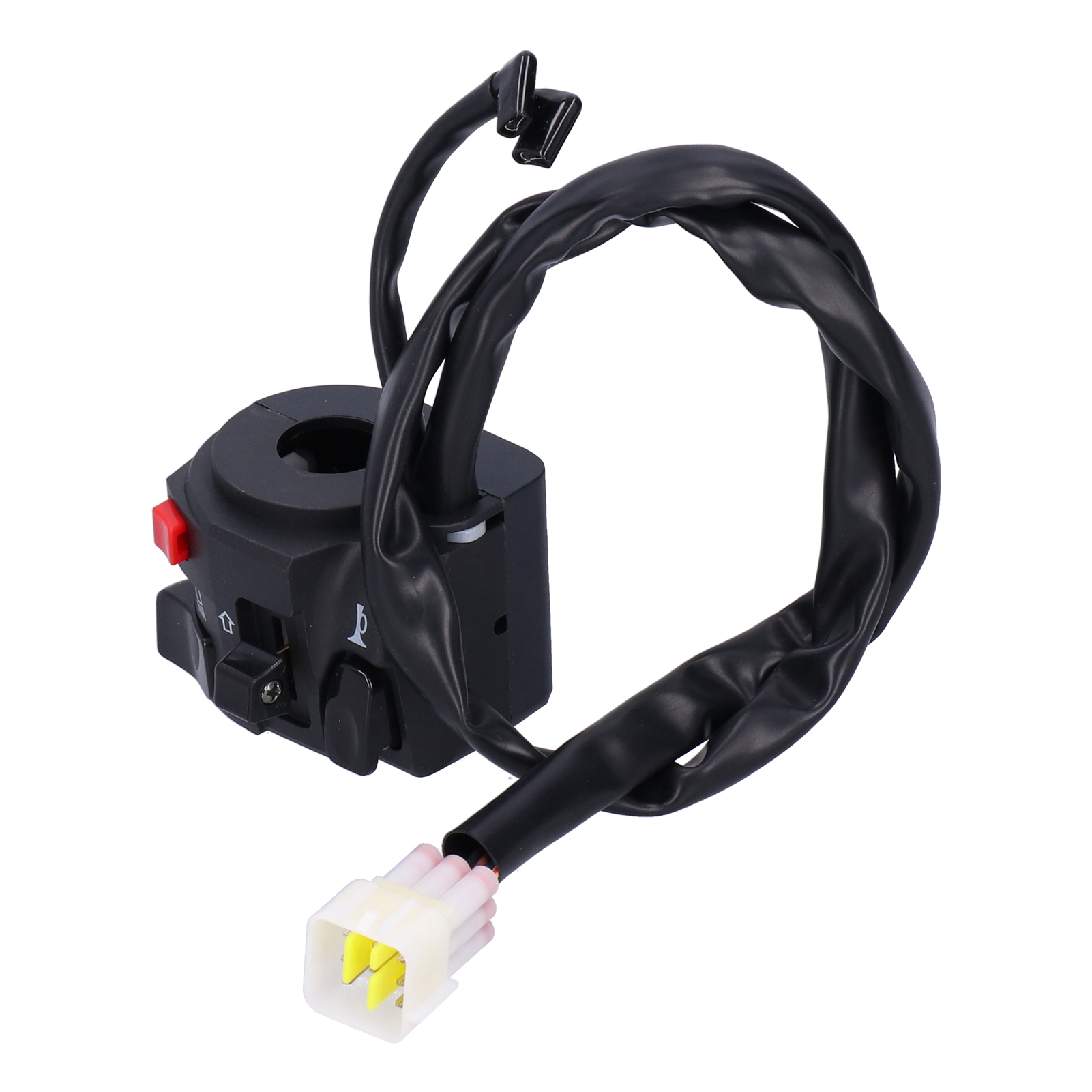Motorradlenker 7/8 Zoll Schaltersteuerung Scheinwerfer Blinker Hupe Lichtregler Staubdicht