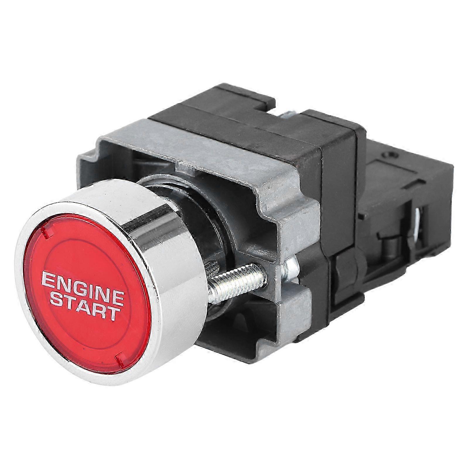 Zündschalter Motorstarter 12v 10a Led Auto-modifikationsknopf Ein-tasten-start
