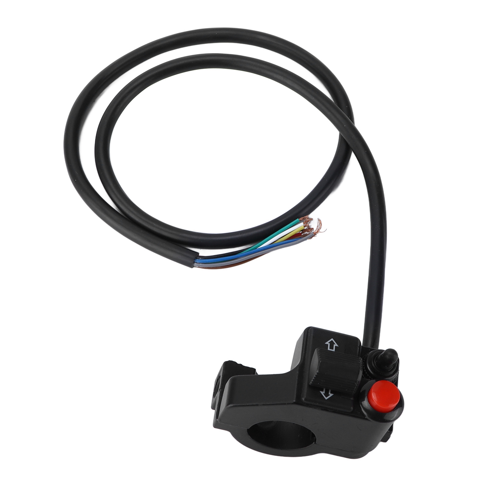 22 Mm Linkslenkerschalter (7/8 Zoll) Mit 3 Funktionen: Hupe, Blinker, Abblend-/fernlicht, Druckknopf