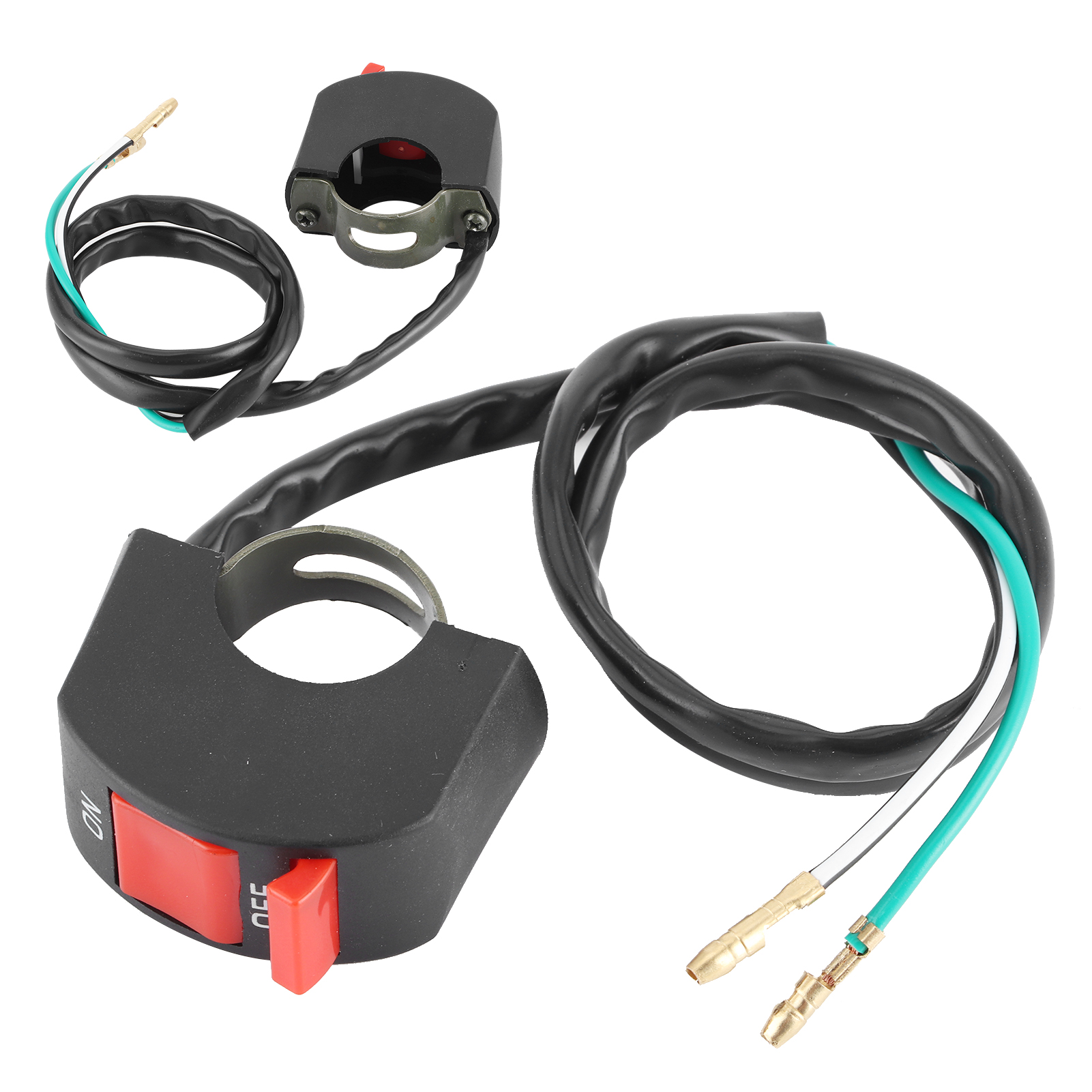 Universeller Led-lenkerschalter Für Motorräder, Ein-/ausschalter Für Die Beleuchtung, 22–25 Mm